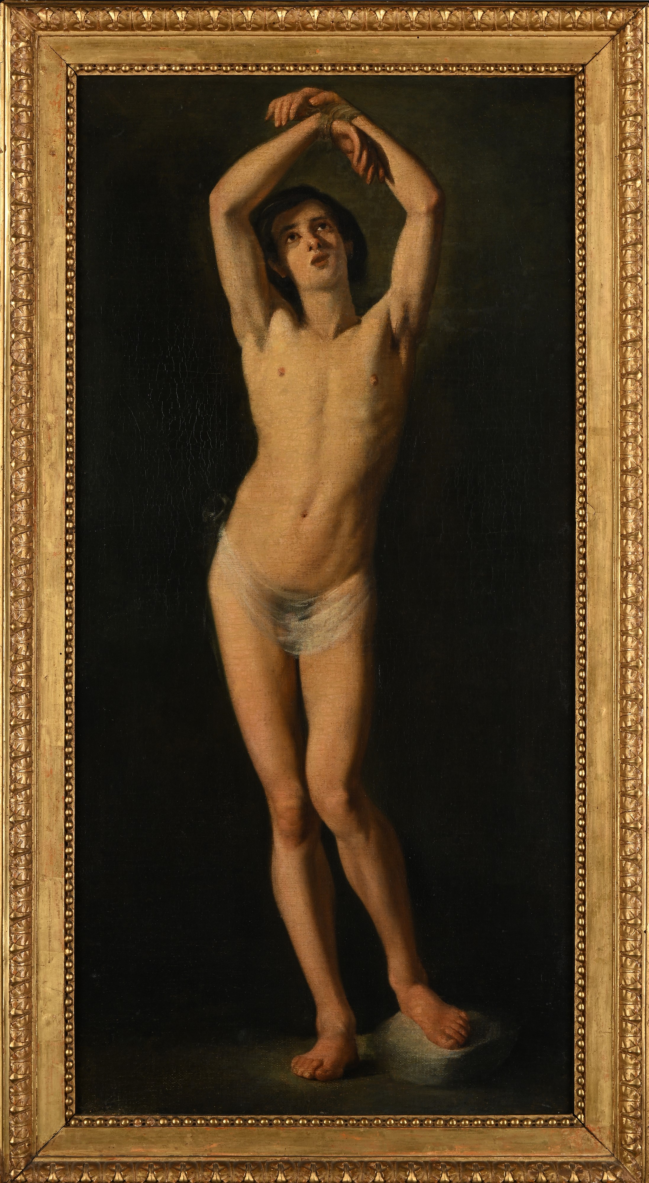 Luigi Sabatelli - Nudo Accademico con Mani Legate