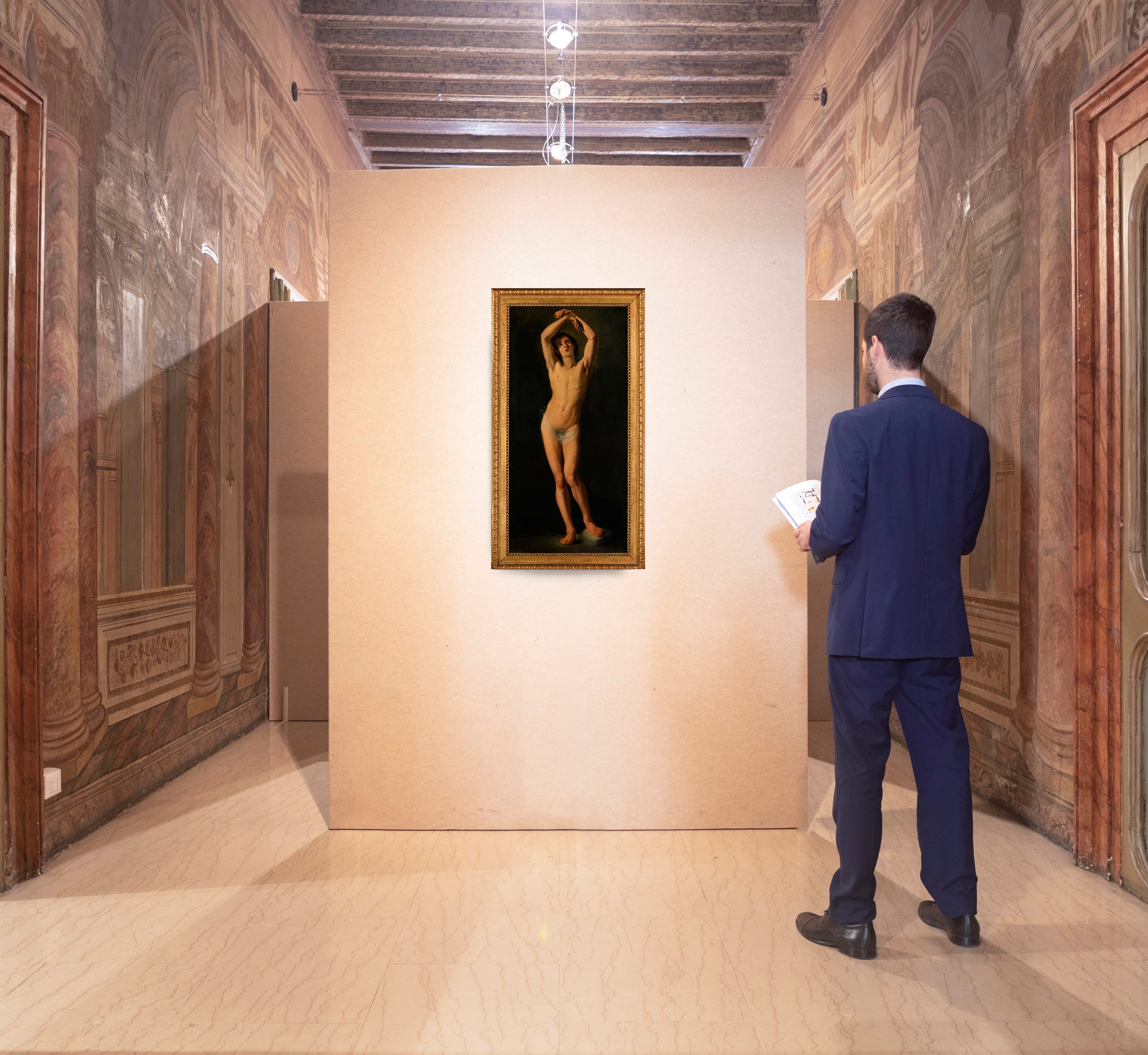Luigi Sabatelli - Nudo Accademico con Mani Legate