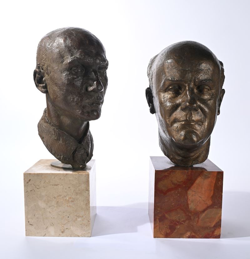 Assen Peikov - Lotto di Due Sculture