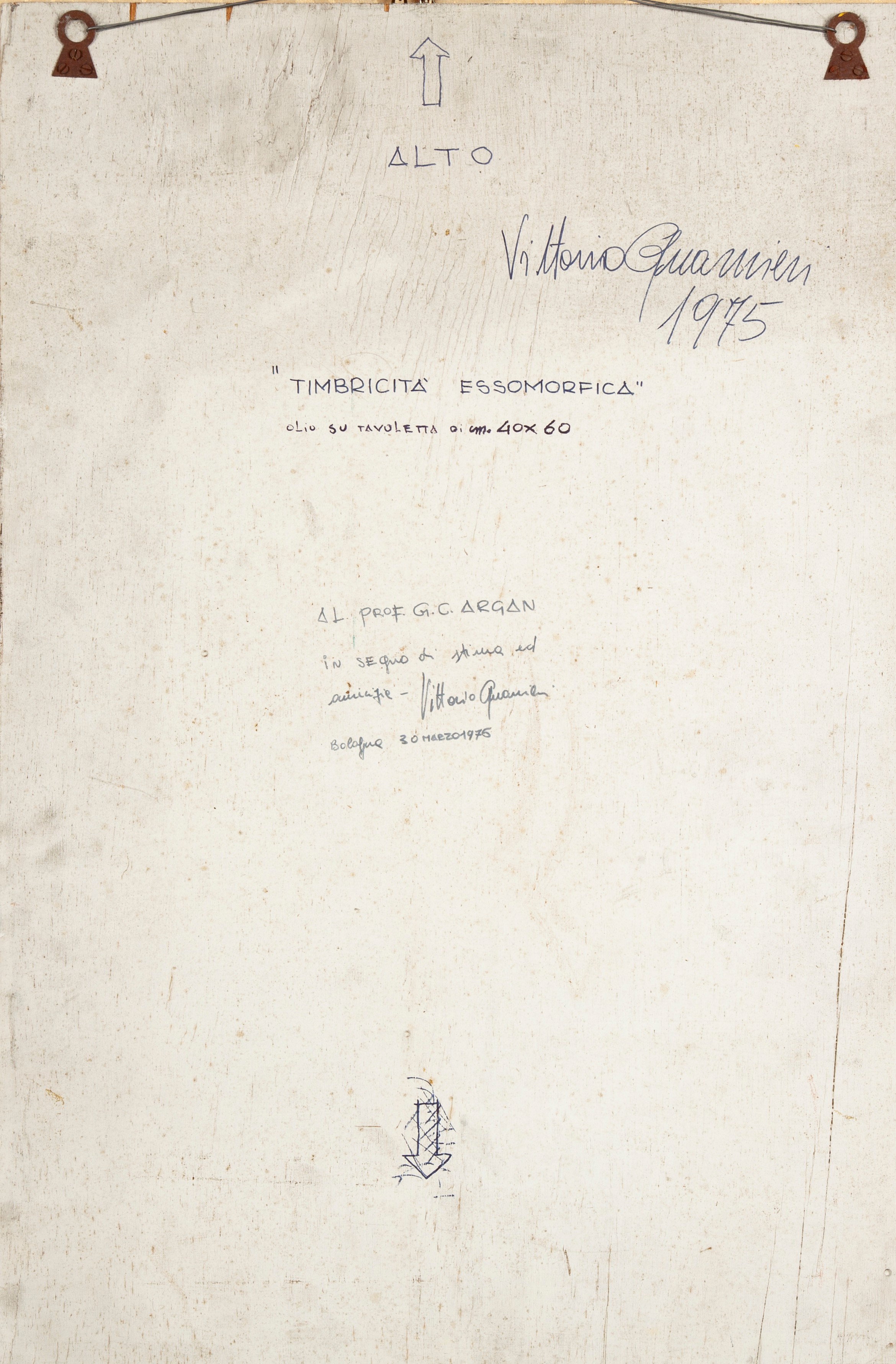 Vittorio Guarnieri - Timbricità Essomorfica