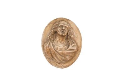 Placca in Marmo Raffigurante Cristo