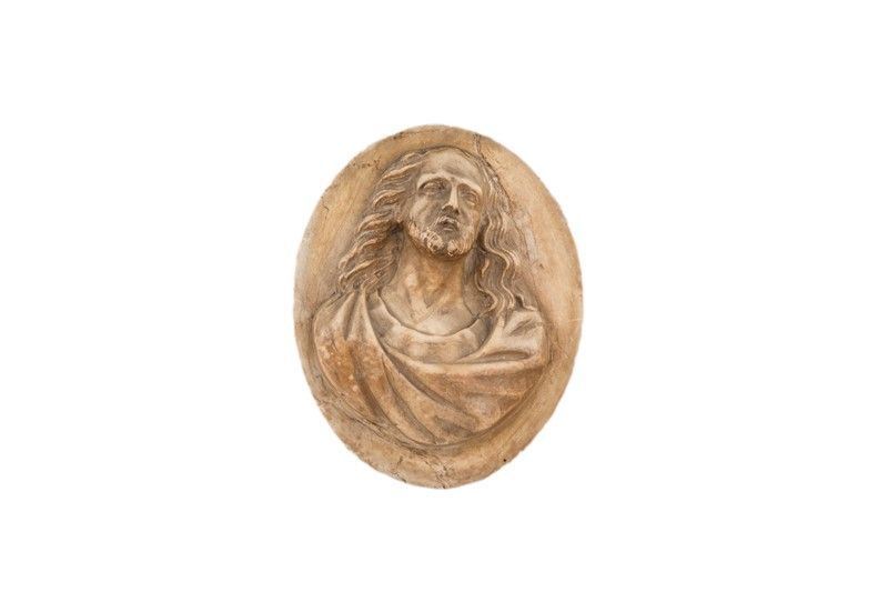 Alvise Tagliapietra - Placca in Marmo Raffigurante Cristo