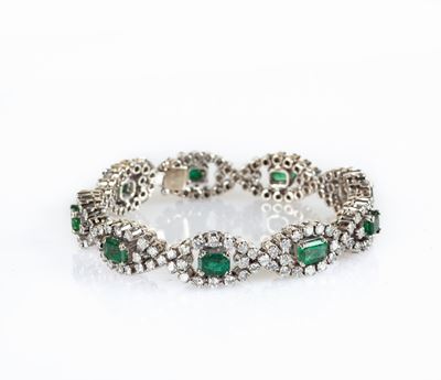 Bracciale in Oro e Smeraldi
