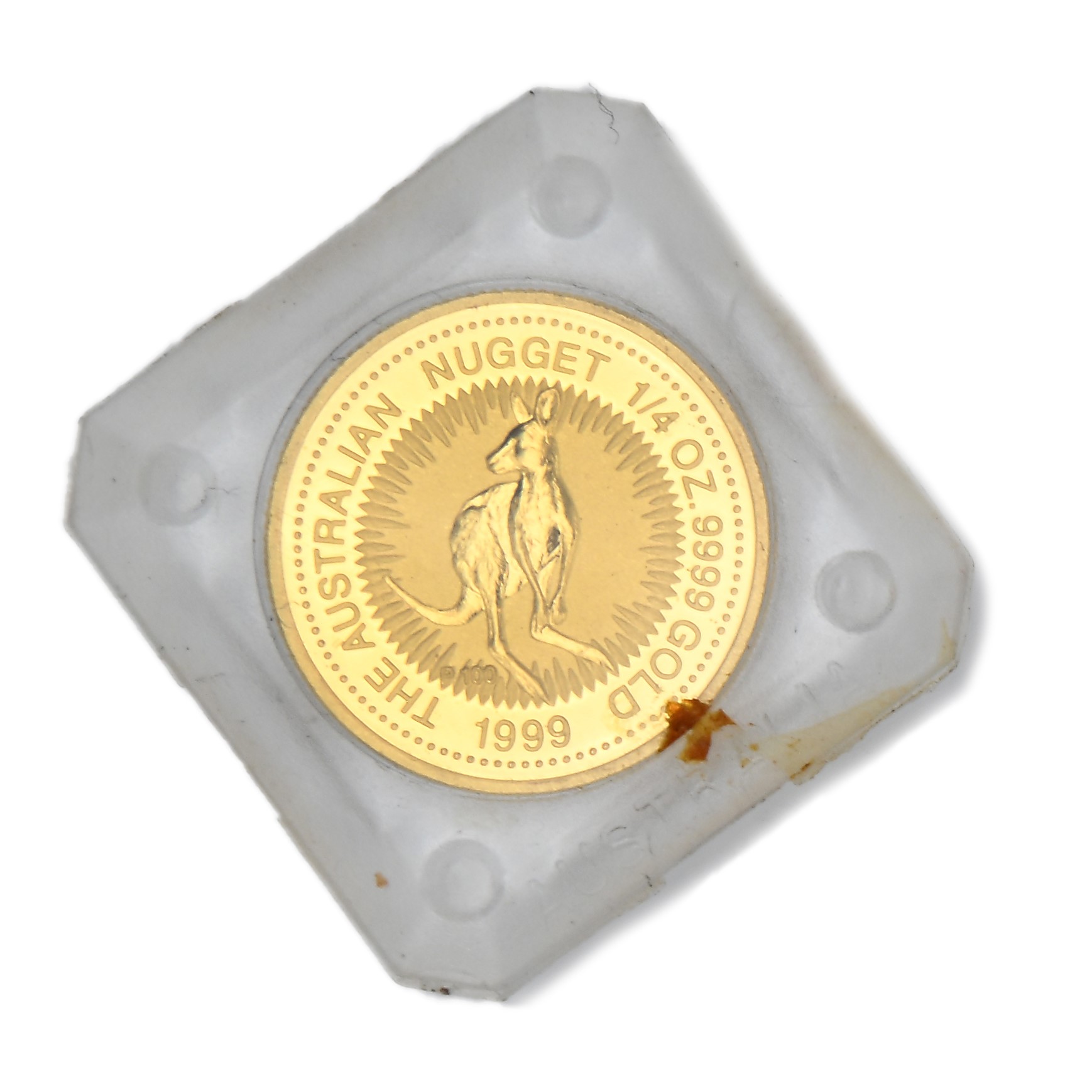 25 Dollari "nugget" Proof 1999 Regina Elisabetta II Australia