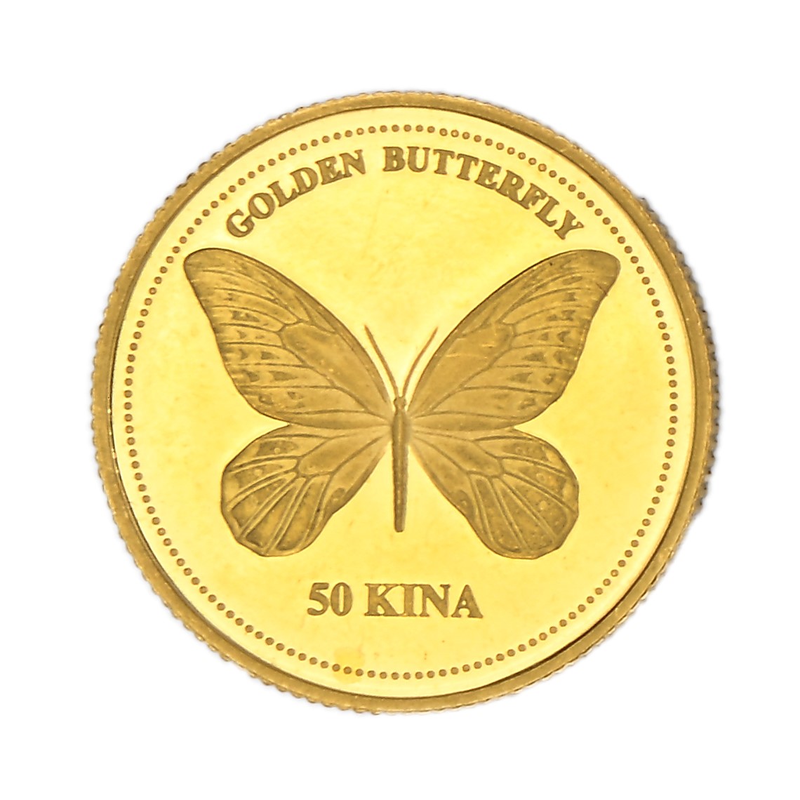 50 Kina Proof 1993 Regina Elisabetta II Papua Nuova Guinea
