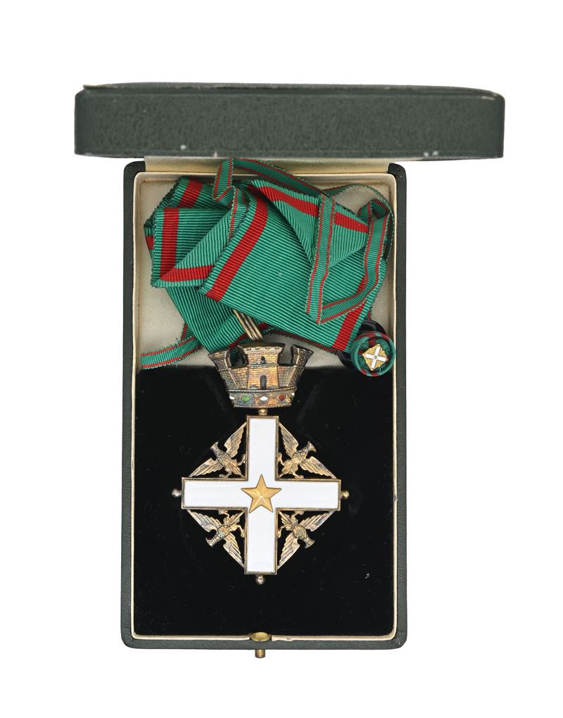 Onorificenza della Repubblica Italiana - Croce Grande con Nastro da Collare Insegna di Cavaliere ...