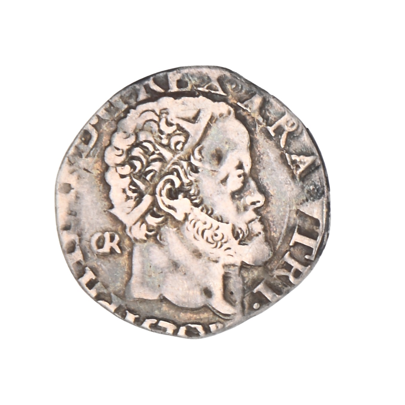 Carlino III° Tipo Senza Data per Napoli Filippo II D'asburgo Re di Spagna (1556-1598)