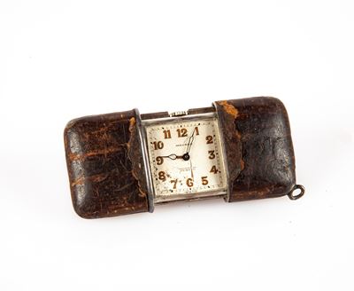 Movado Ermeto - Orologio in Argento a Scamparsa. Quadrante in Metallo con Numeri Arabi e Lancette...