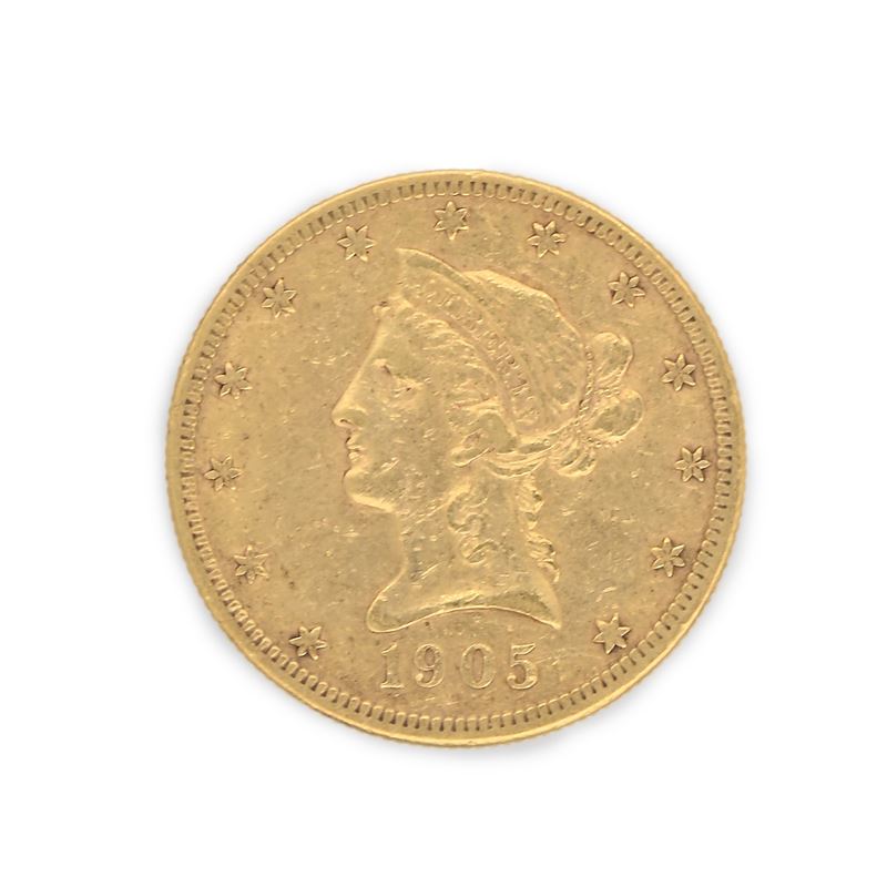 10 Dollari 1905 Usa
