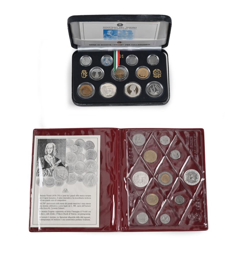 Serie 1991 Proof e Serie 1991 Fdc Repubblica Italiana