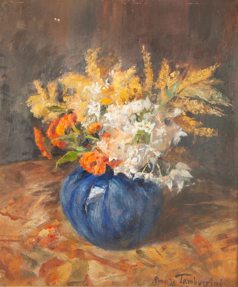 Amerigo Tamburrini - Natura Morta con Fiori