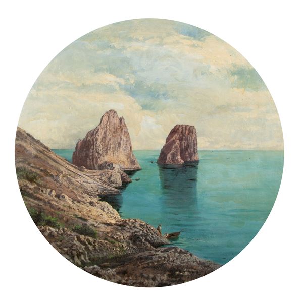 Achille Carrillo - I faraglioni di Capri