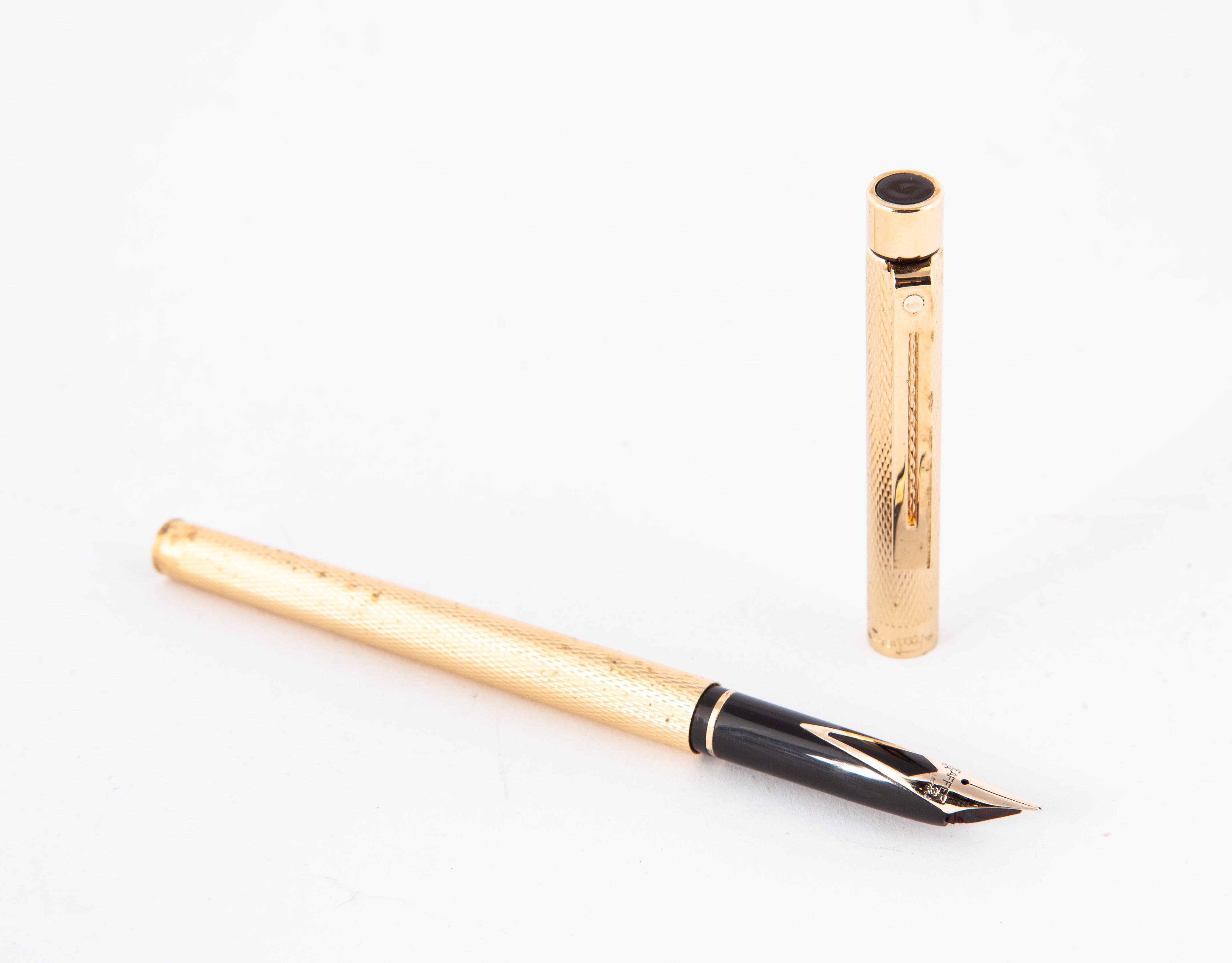 Sheaffer - Penna Stilografica in Metallo Placcato Oro