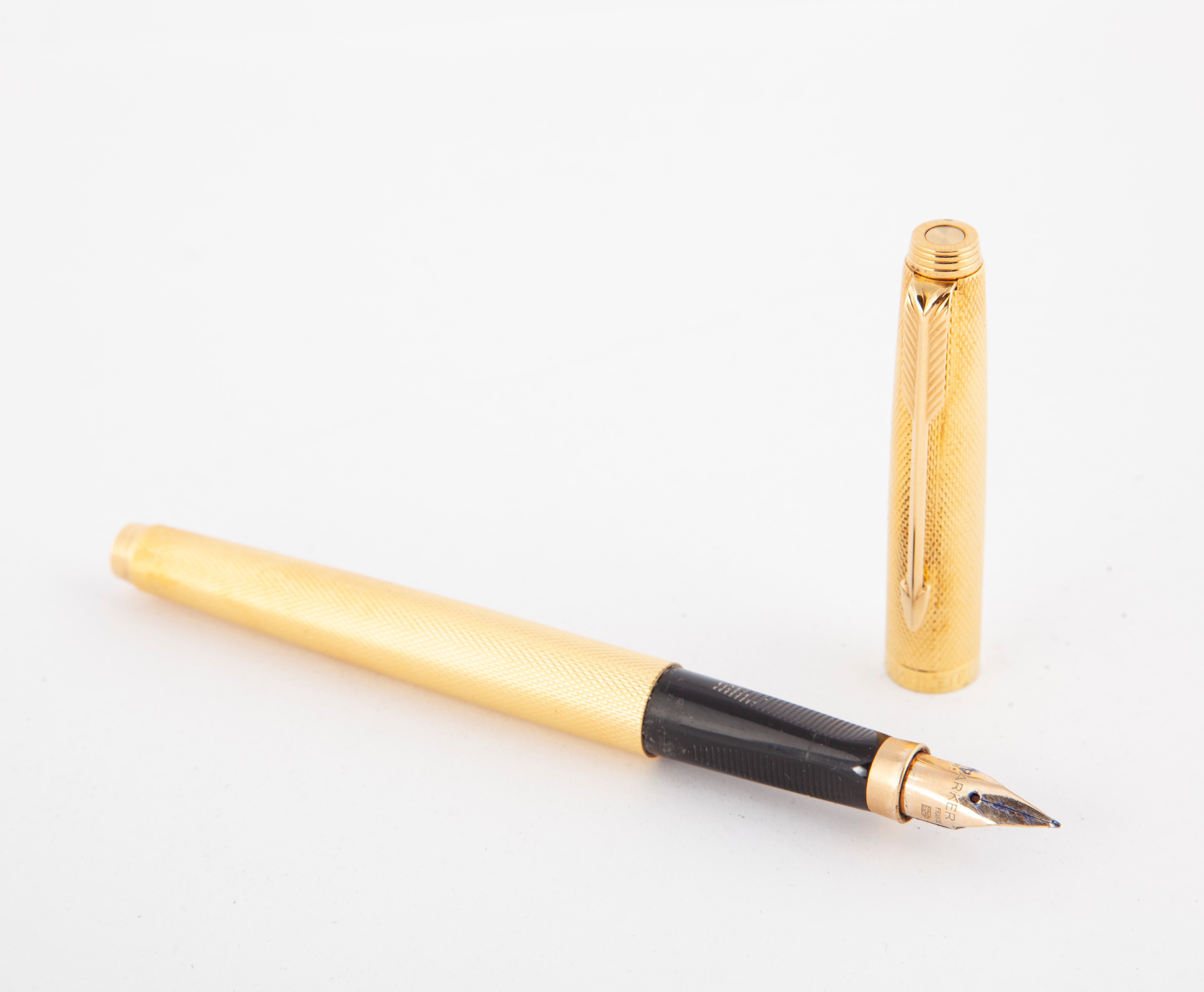 Parker 75 - Penna Stilografica in Metallo Placcato in Oro Giallo 22 Kt
