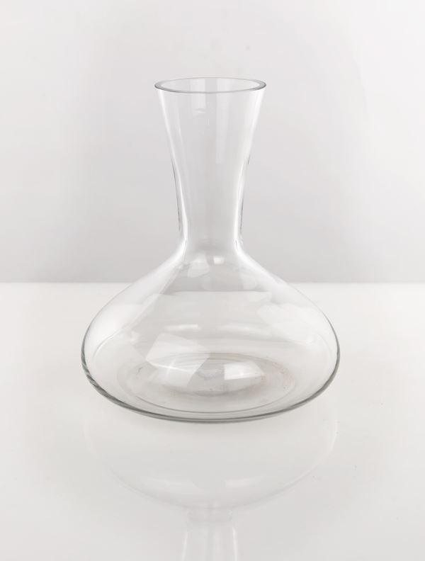 Decanter in vetro incolore