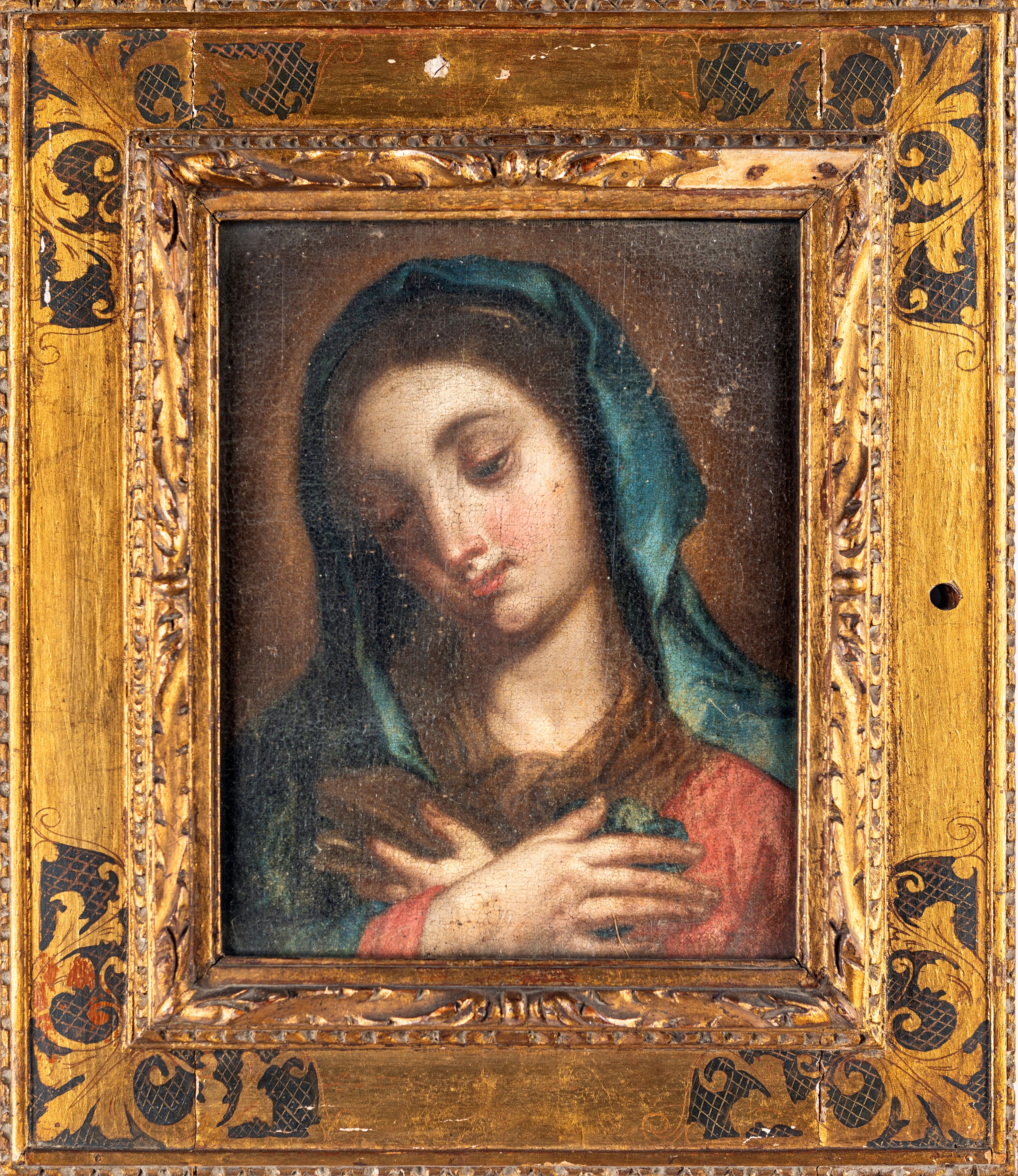 Scuola Romana del XVIII Secolo - Madonna