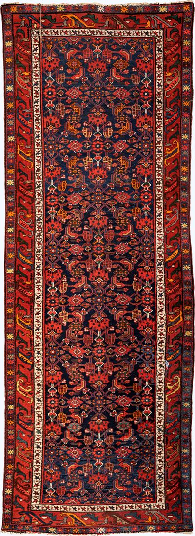 Corsia Persiana Melayer Fondo Blu