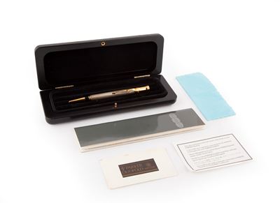 Parker Duofold Sterling Silver Serie 1991 - Penna a Sfera in Argento Sterling 925/000