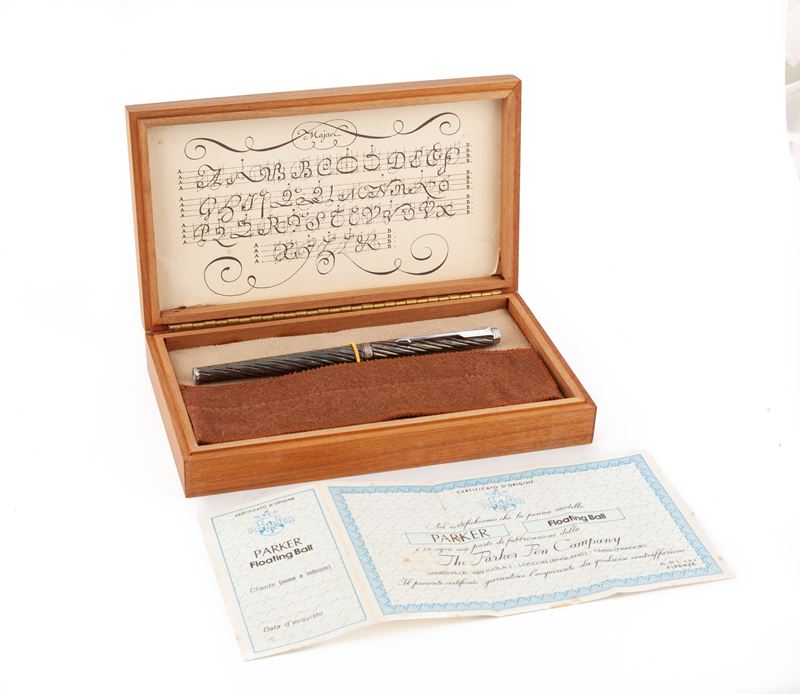 Parker 180 Venise Silver - Roller in Argento 925/000