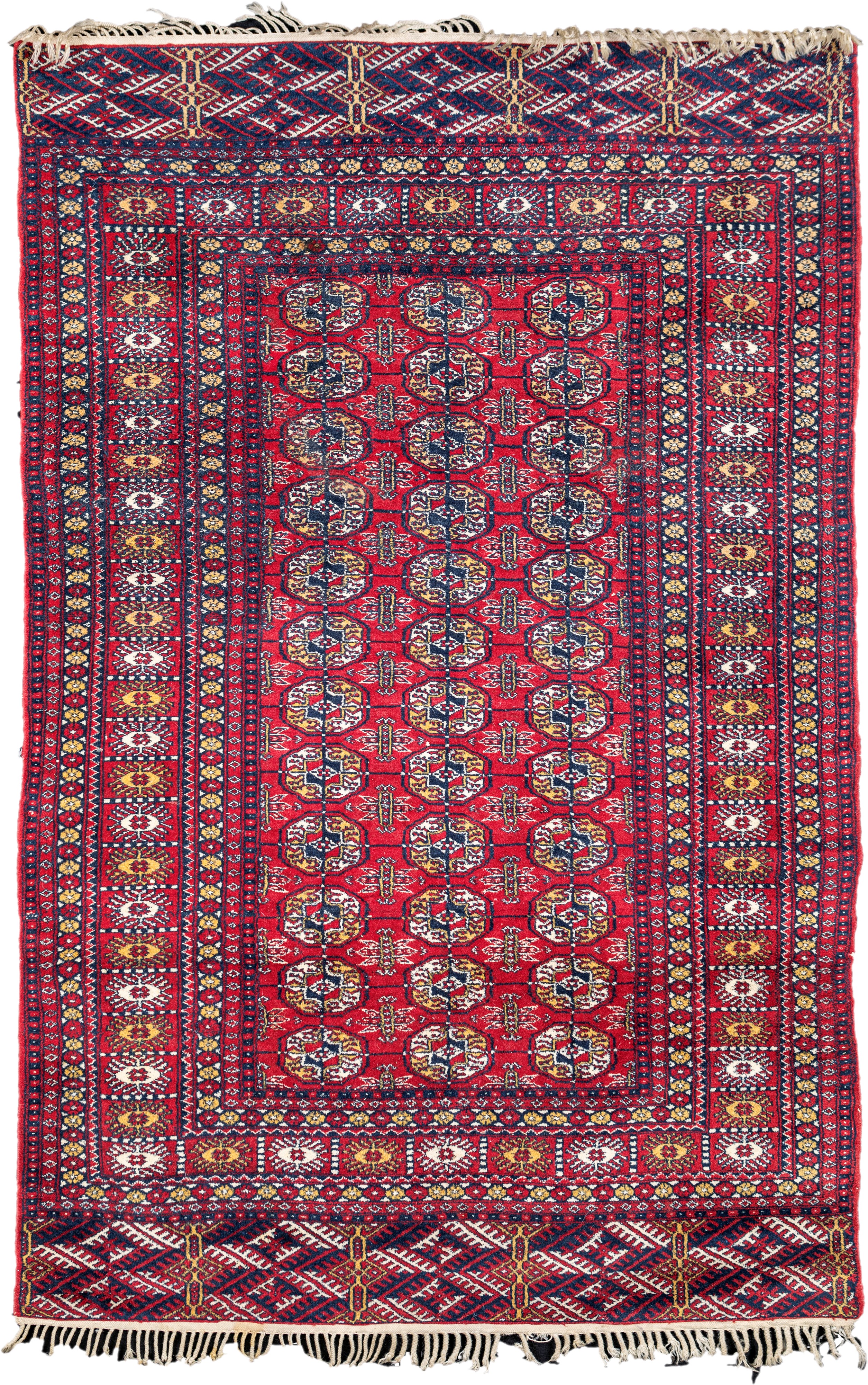 Tappeto Bukhara Fondo Rosso