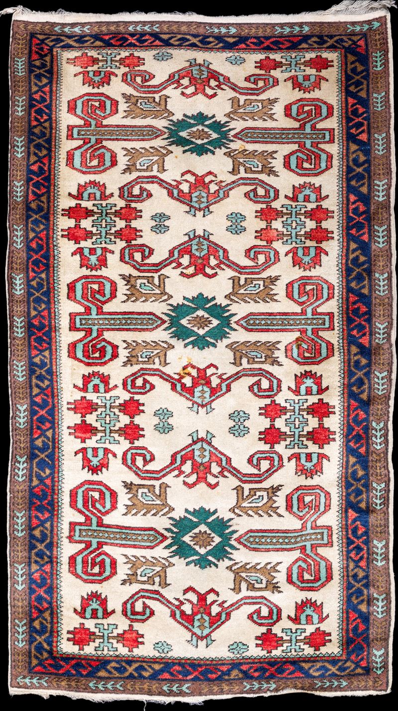 Tappeto Kazak, Caucaso, Fine XIX - Inizio XX secolo