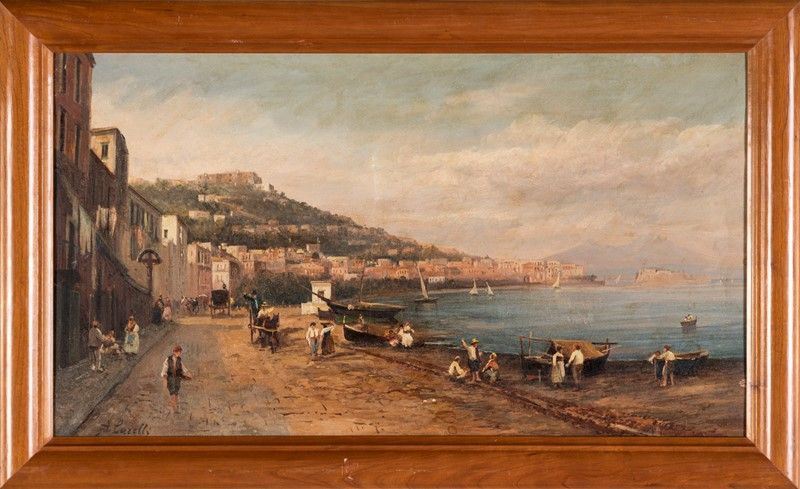 Achille Carelli - Golfo di Napoli