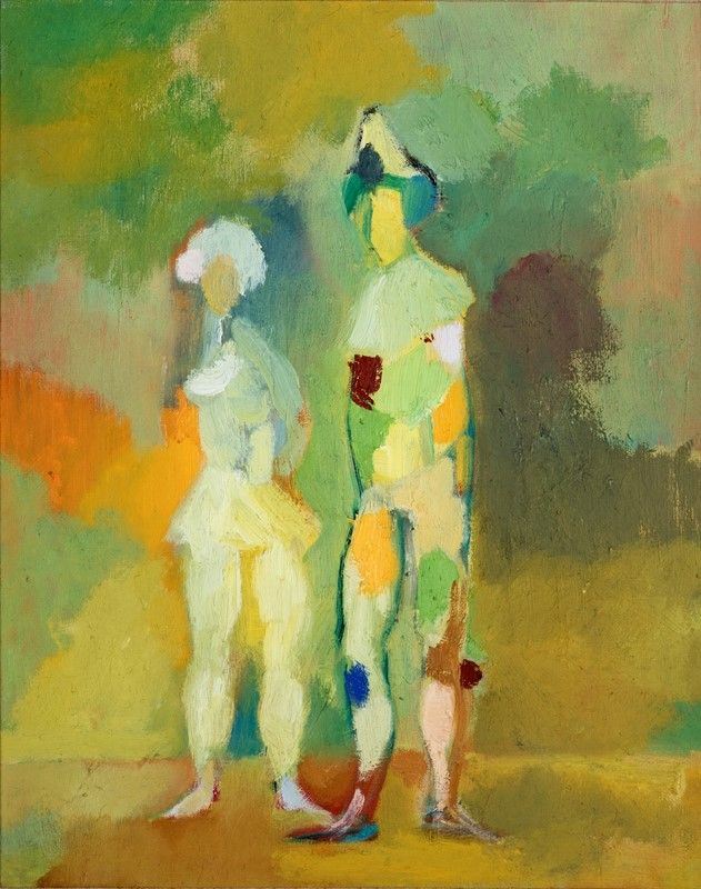 Antonio Vangelli - Arlecchino e Colombina