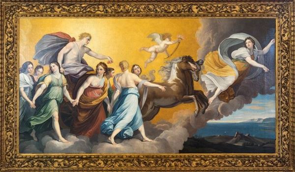 Pittore del XVIII secolo - IL CARRO DELL&#39;AURORA