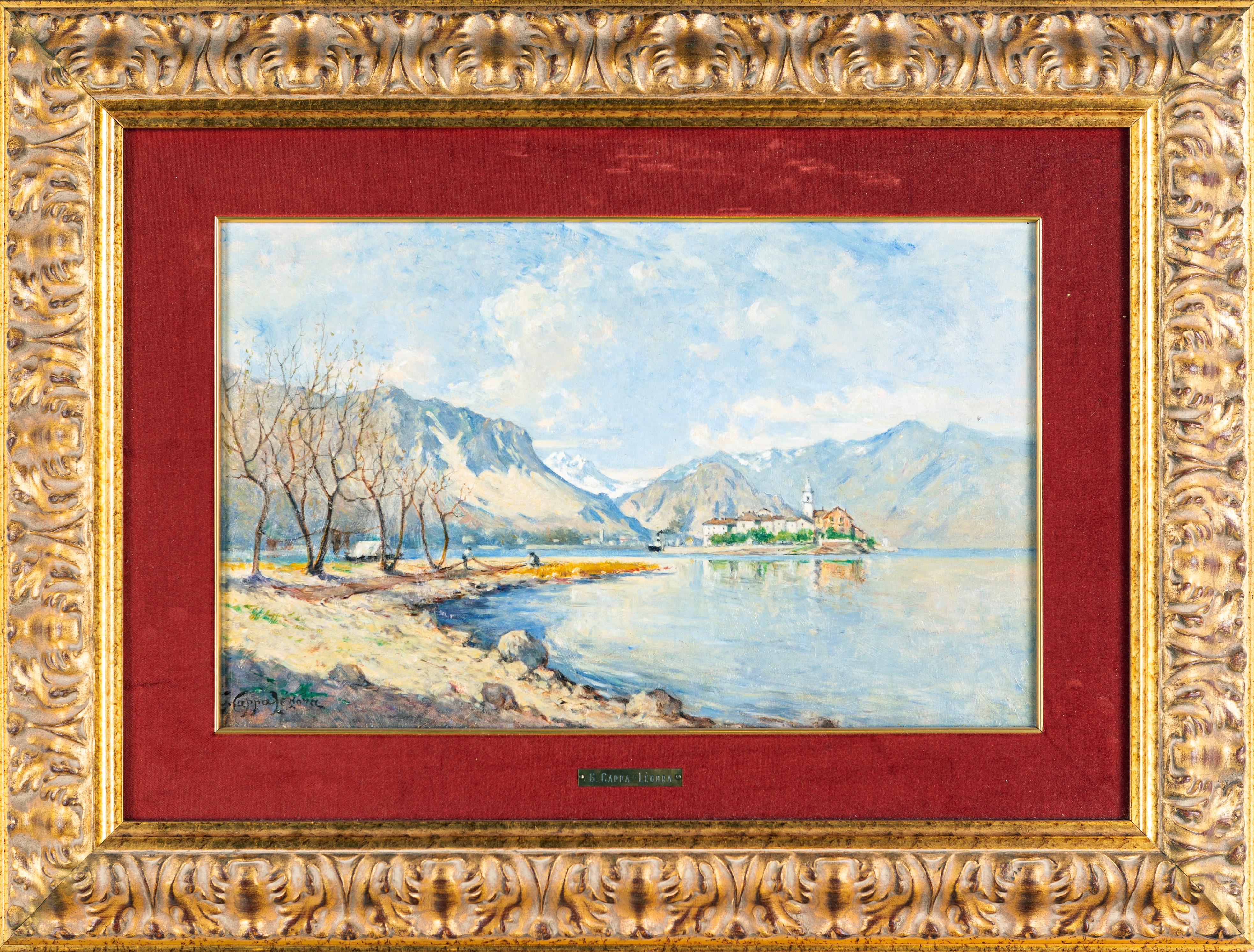 Giovanni Cappa Legora - Mattino Fine Ottobre Dall'isola Bella