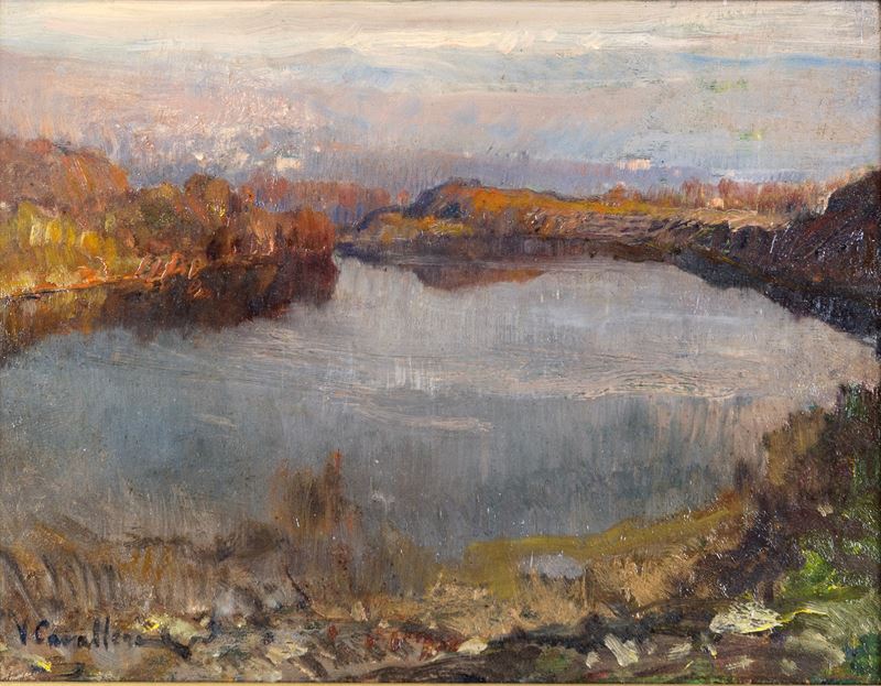 Vittorio Cavalleri, Lungo il Po presso Torino