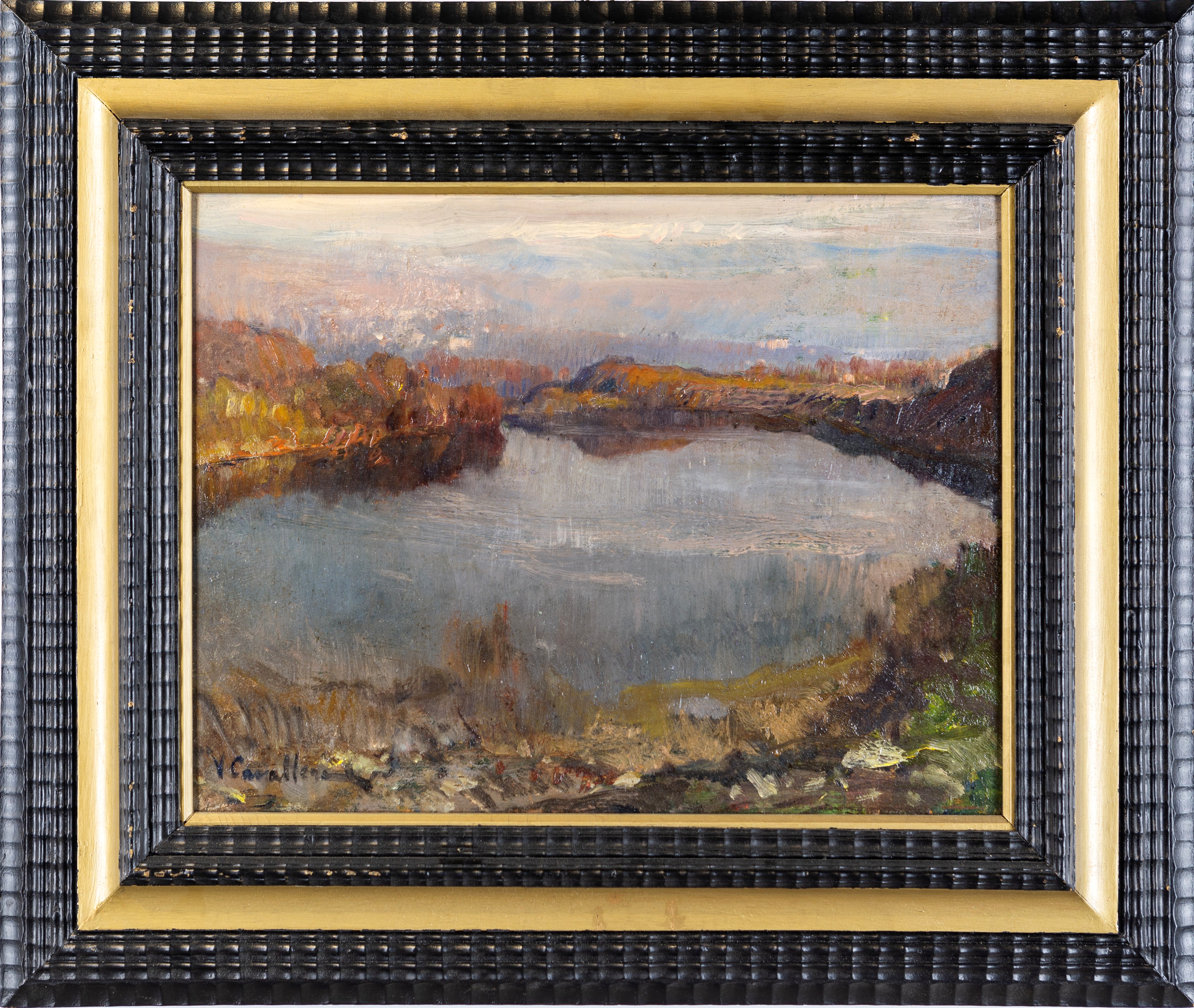 Vittorio Cavalleri, Lungo il Po presso Torino