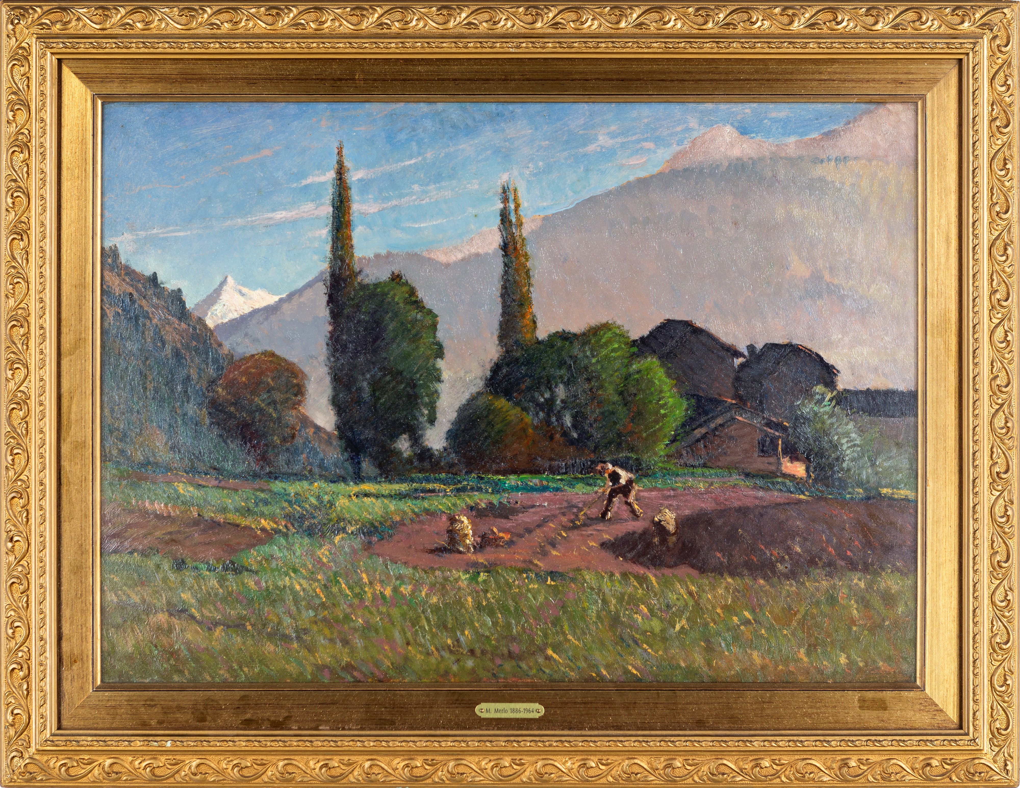 Raccolta Delle Patate, Courmayeur