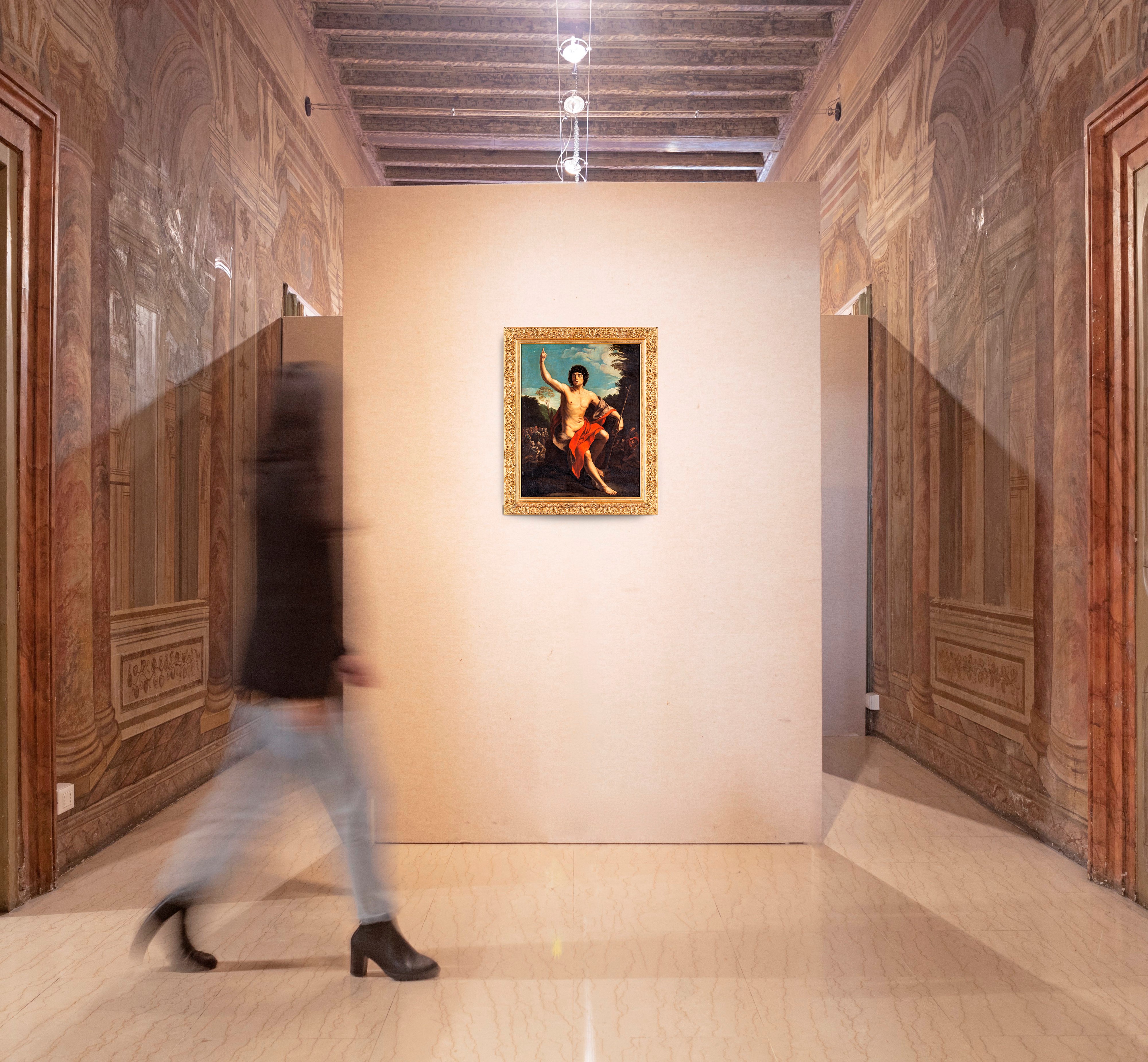 Scuola Italiana del XVIII Secolo - Predica di San Giovanni Battista