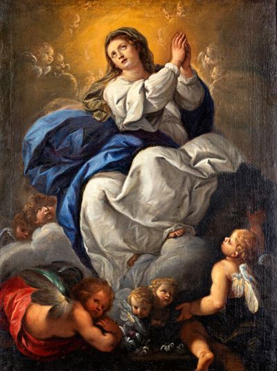 Assunzione della Vergine con Putti