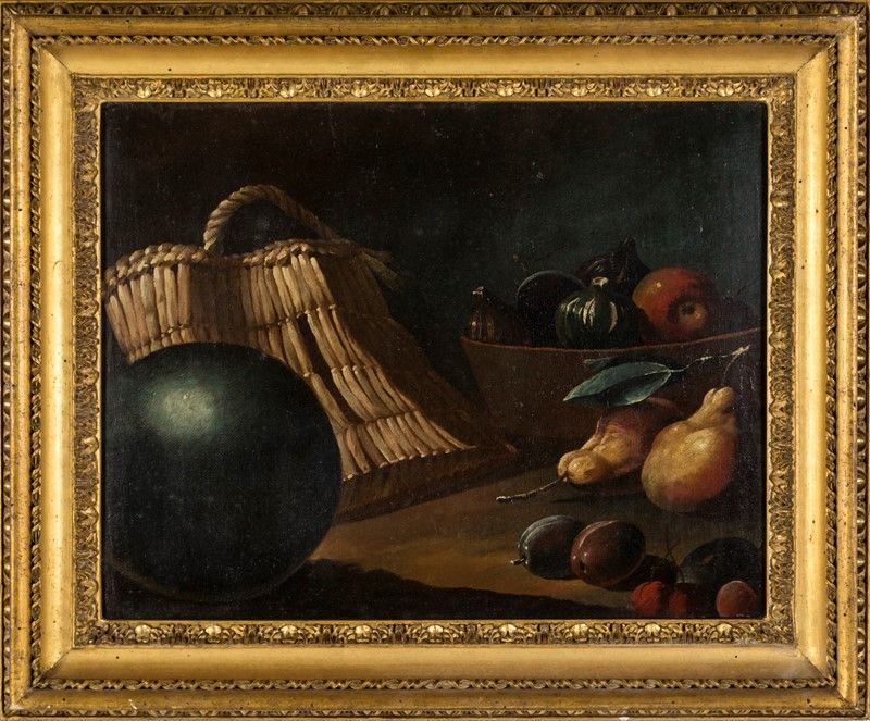 Scuola Emiliana del XVII Secolo - Natura Morta di Frutta