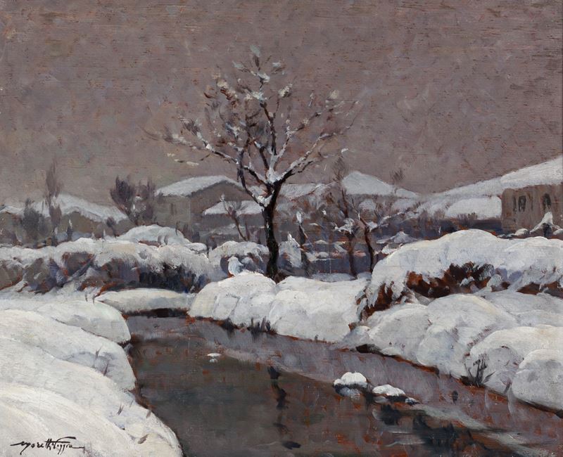 Mario Moretti Foggia - Risveglio Invernale