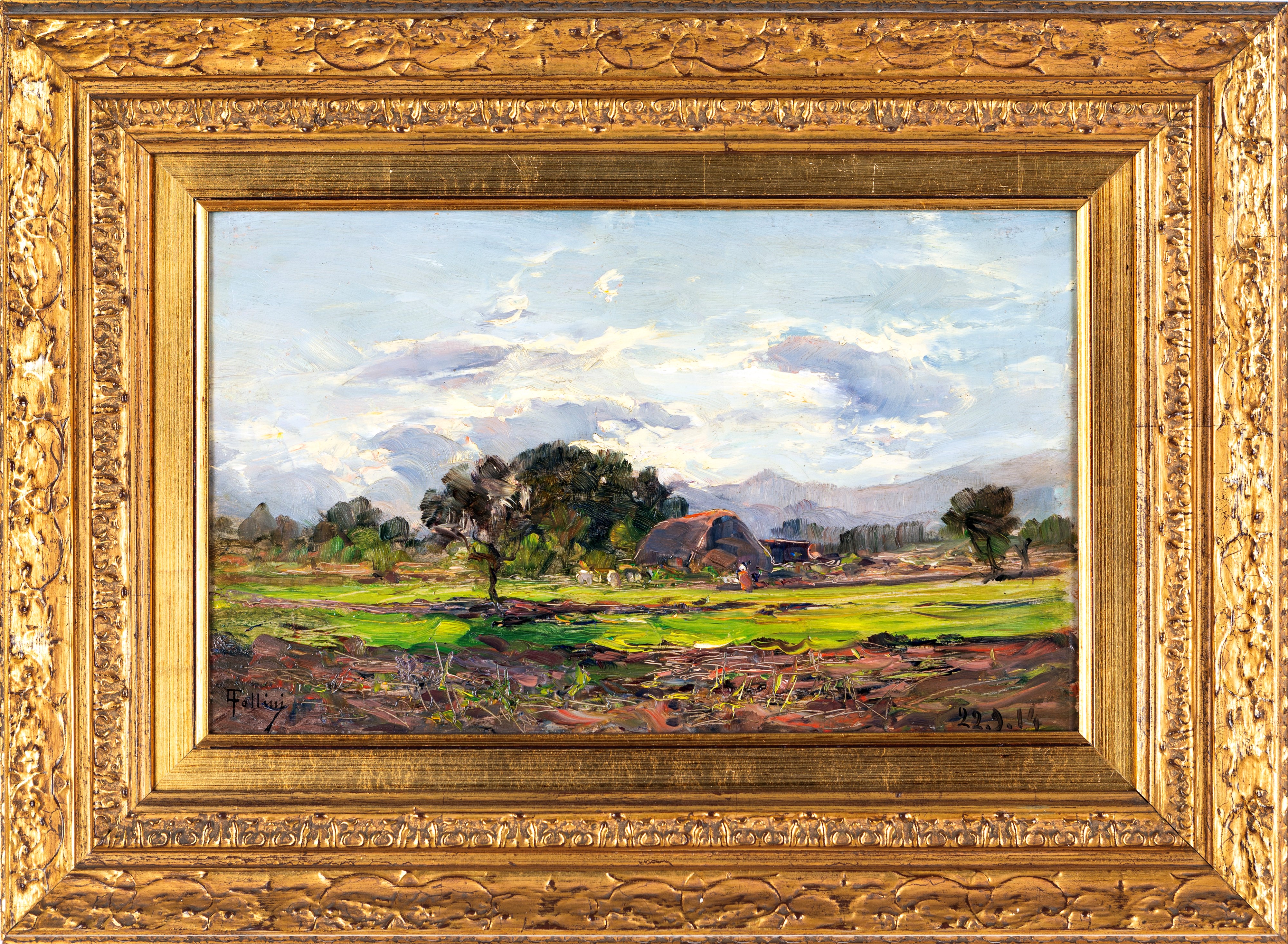 Carlo Follini - Campagna Verso Sera