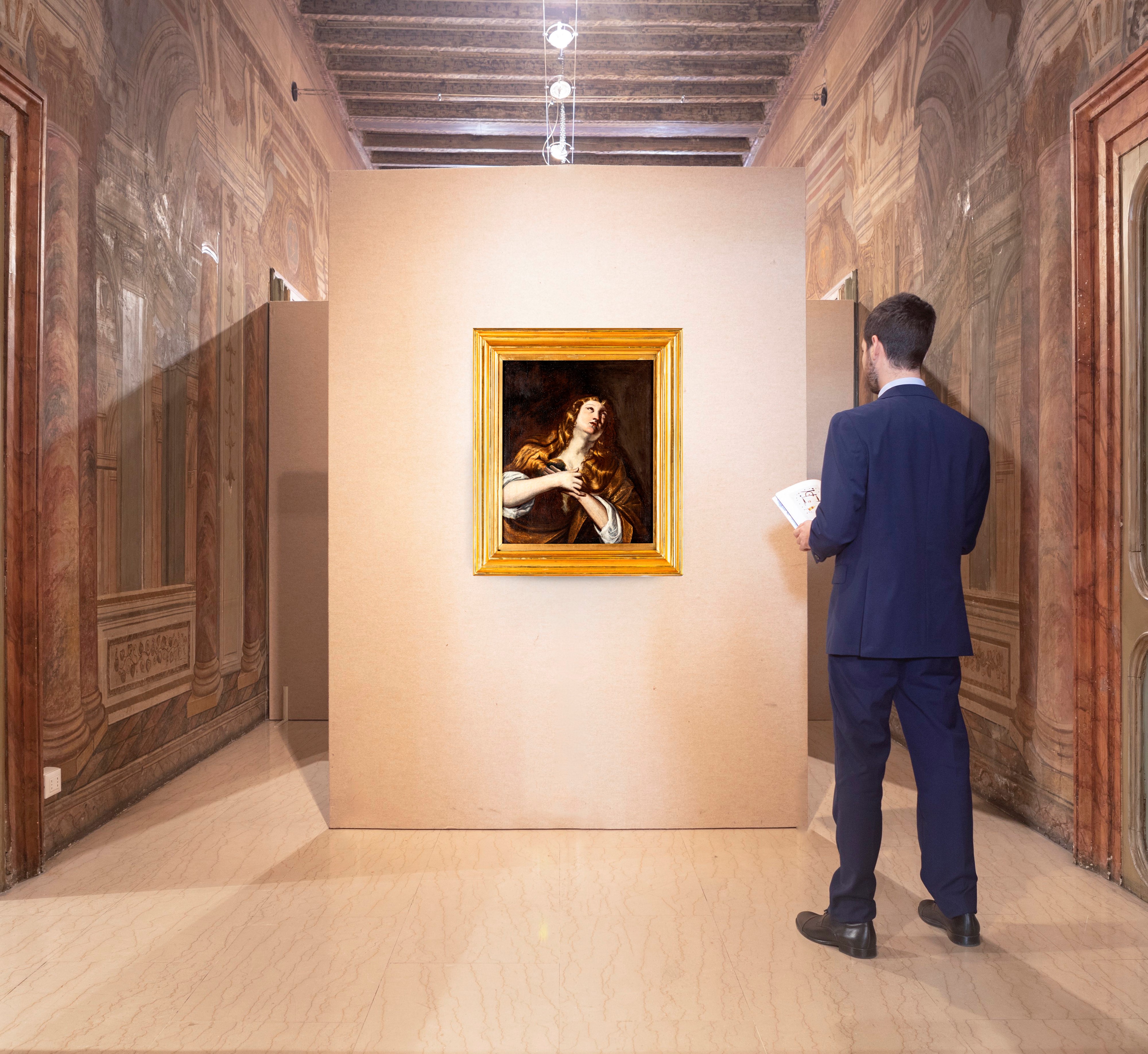 Scuola Romana del XVII Secolo - Maria Maddalena Orante