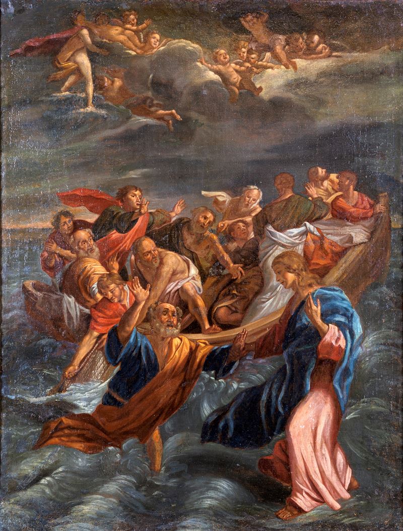 Giovanni Lanfranco - Gesù Cammina sulle Acque