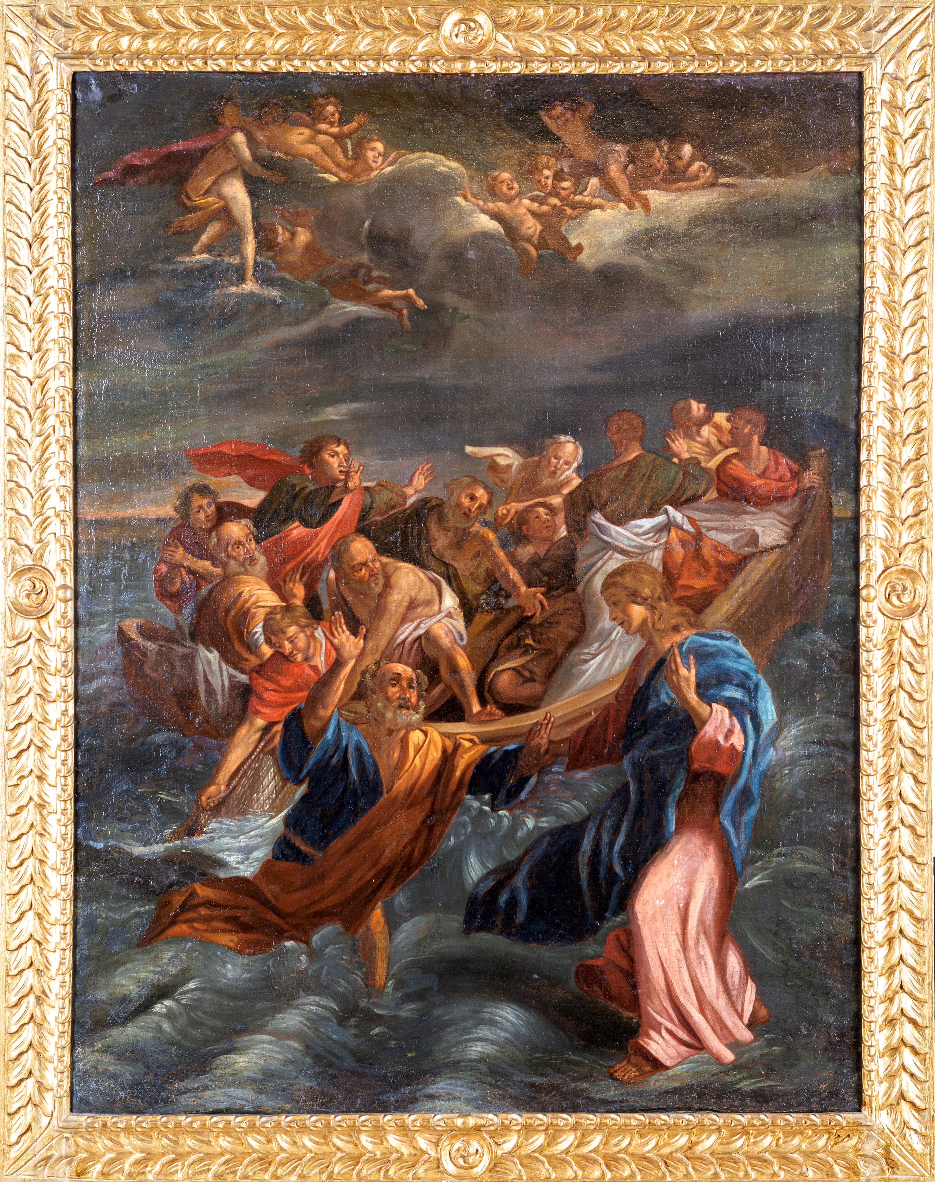 Giovanni Lanfranco - Gesù Cammina sulle Acque