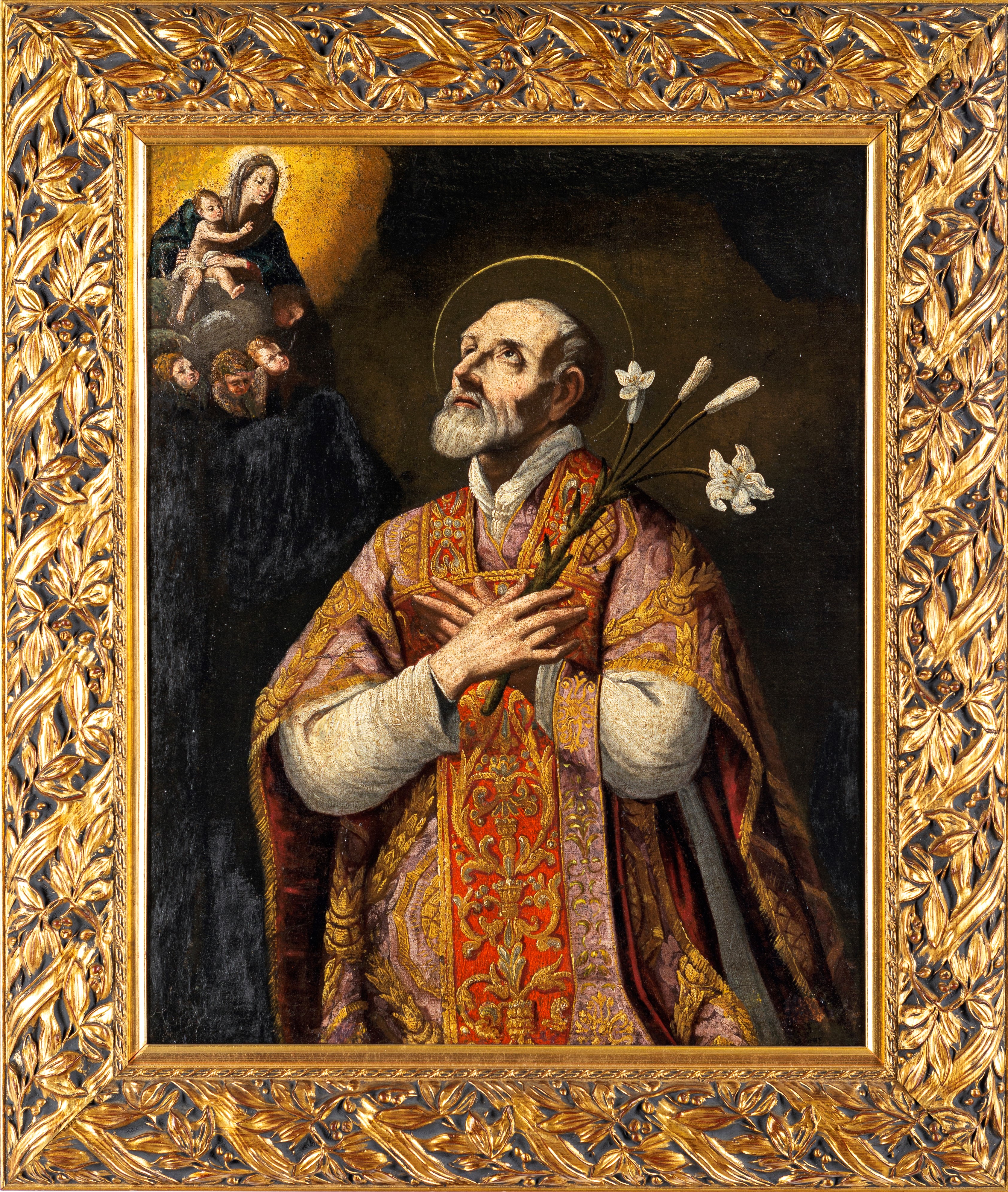 Scuola Romana del XVIII Secolo - San Filippo Neri