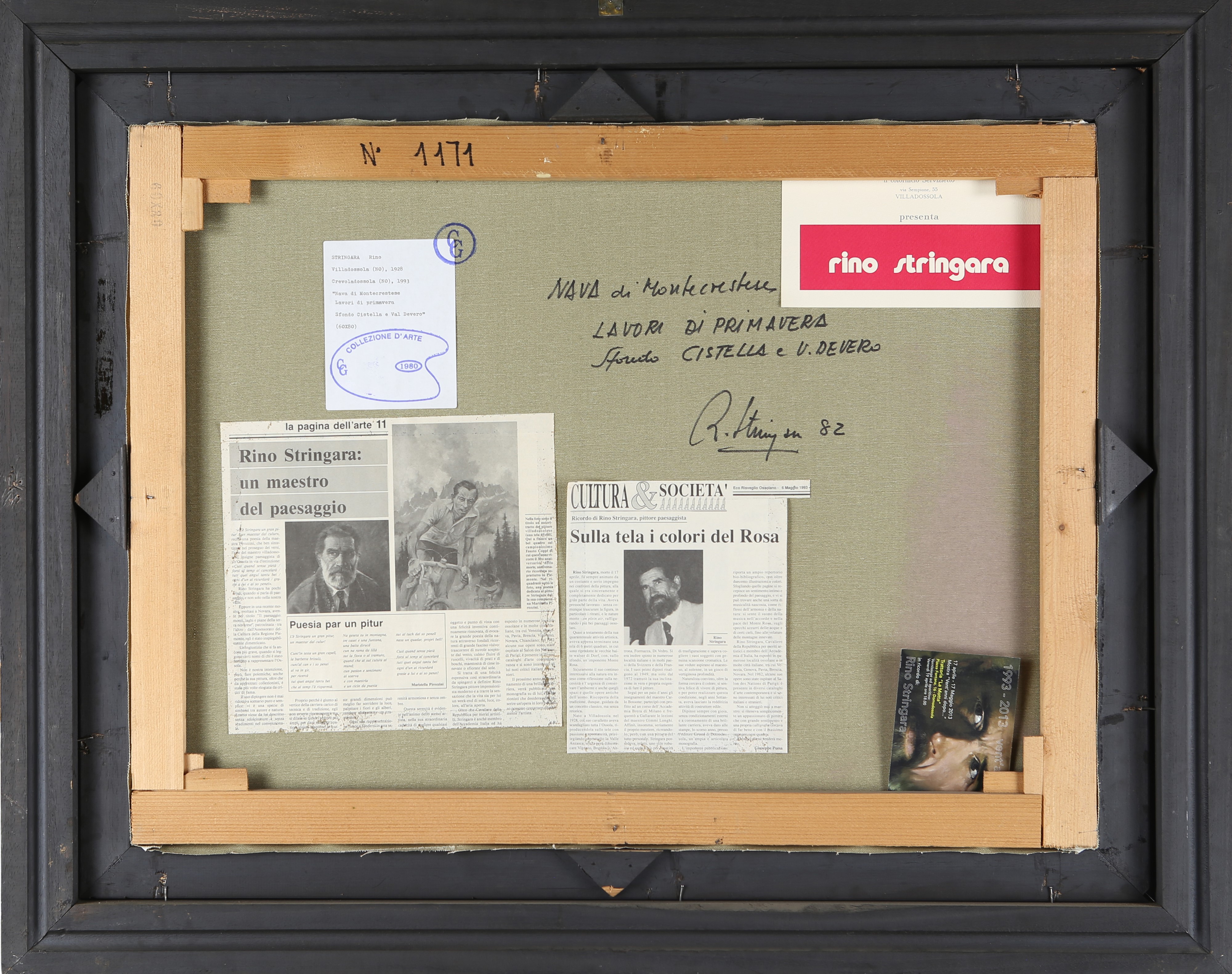 Nava Di Montecrestese, Lavori Di Primavera, Sfondo Cistella E Val Devero