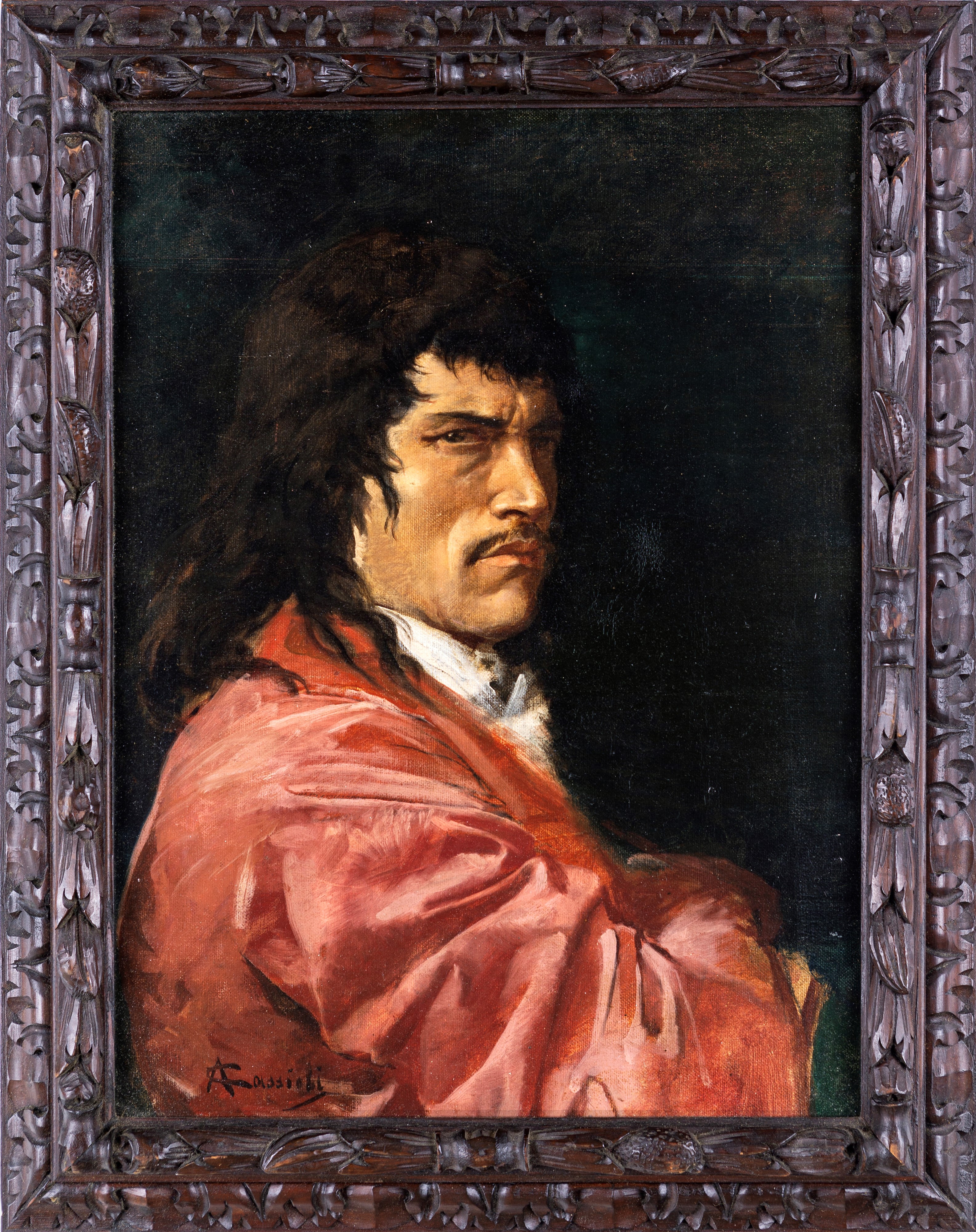 Amos Cassioli - Gentiluomo in Abiti Seicenteschi