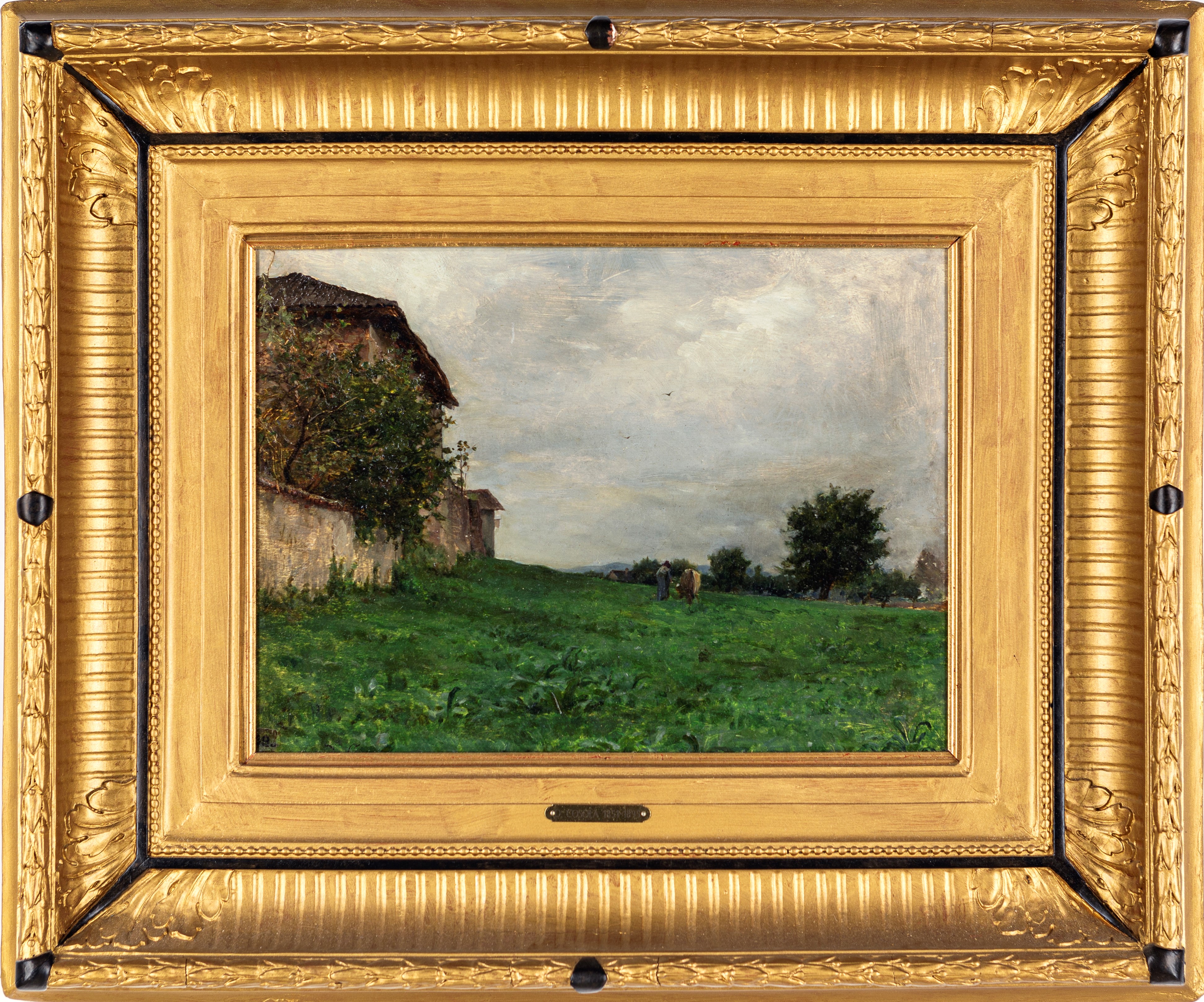 Demetrio Cosola - Campagna Chivassese - Studio in Ottobre
