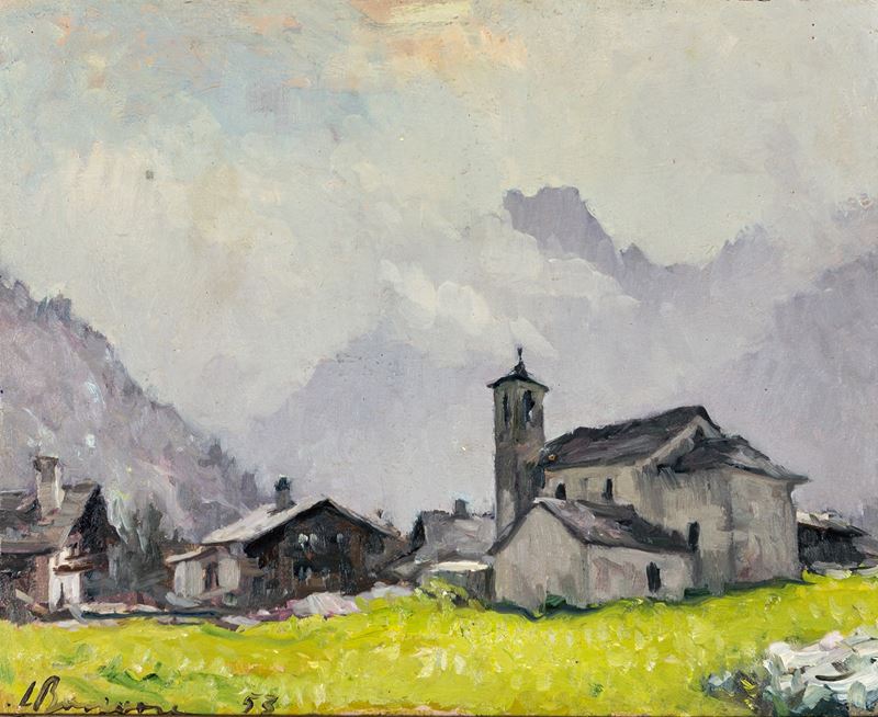 Carlo Bossone - Macugnaga Isella (chiesa Vecchia)