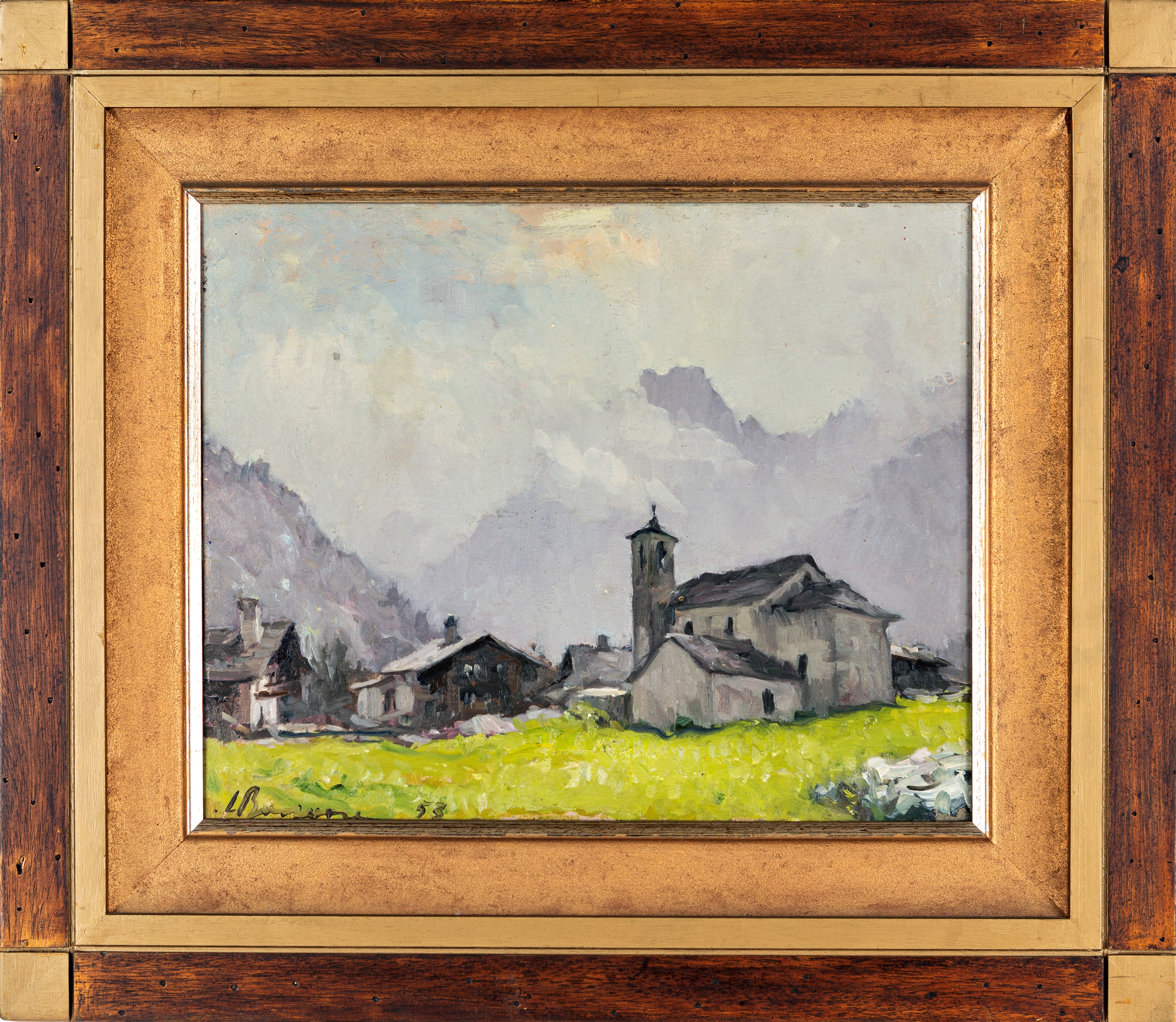 Carlo Bossone - Macugnaga Isella (chiesa Vecchia)