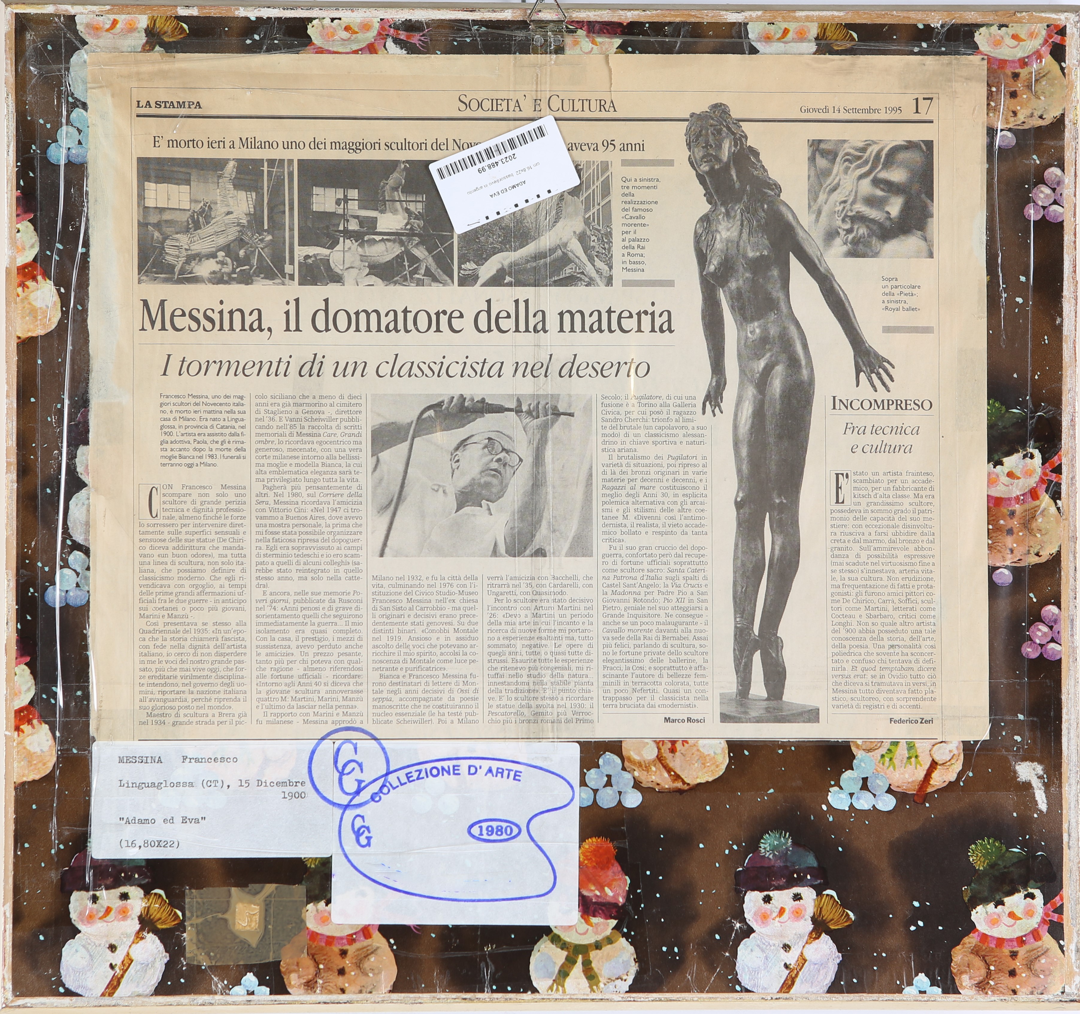Francesco Messina - Adamo ed Eva
