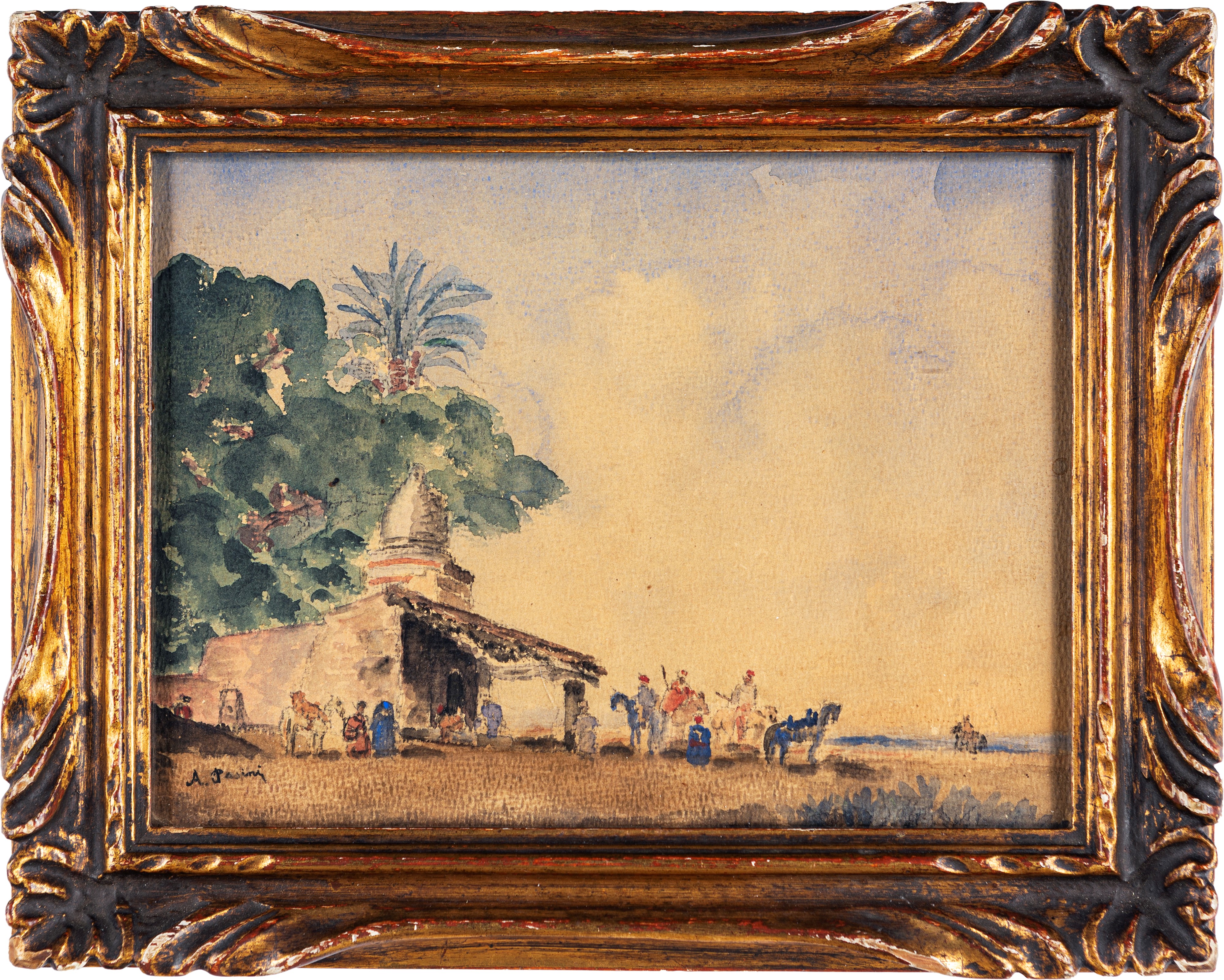 Alberto Pasini - Veduta Orientale
