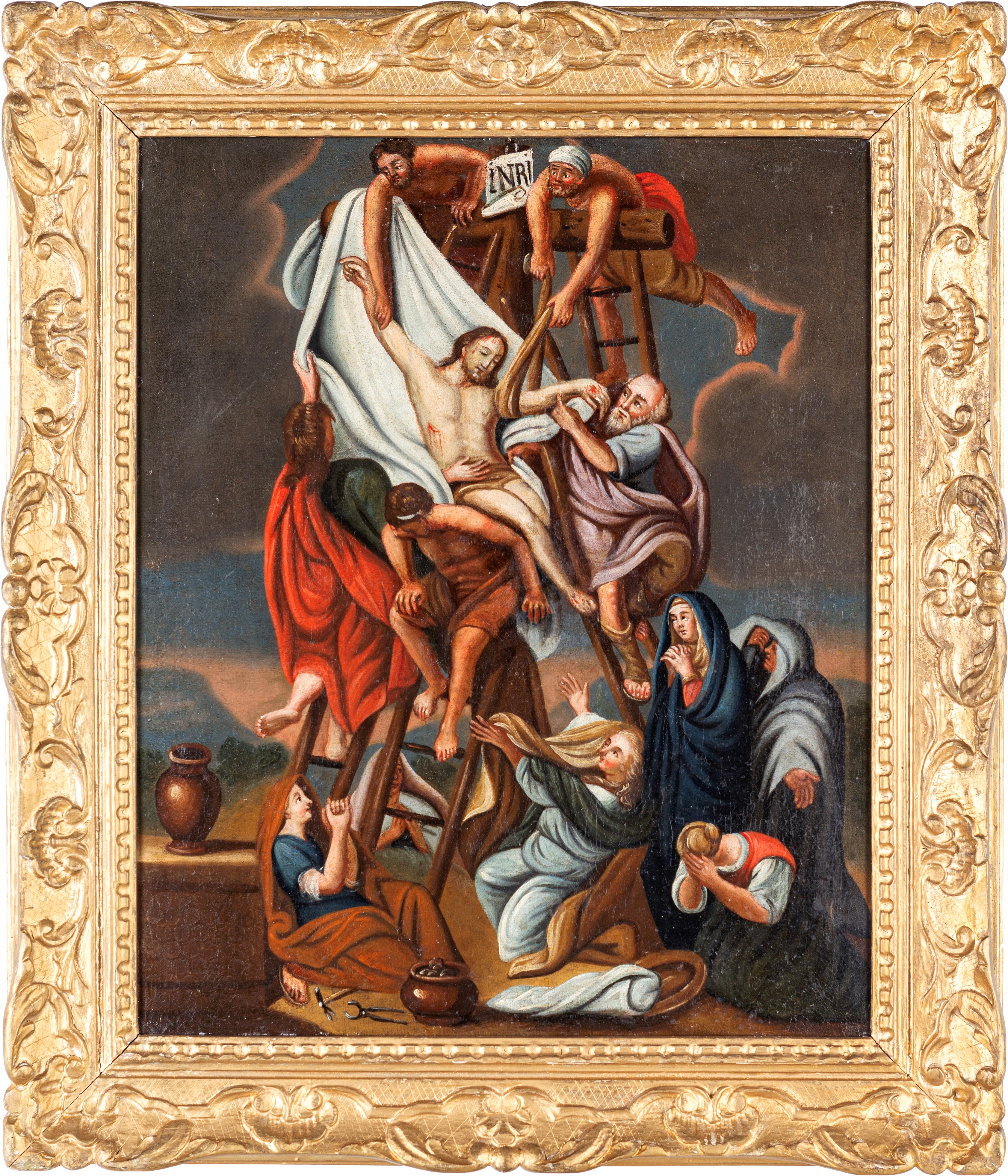 Scuola Italiana del XVIII Secolo - Deposizione