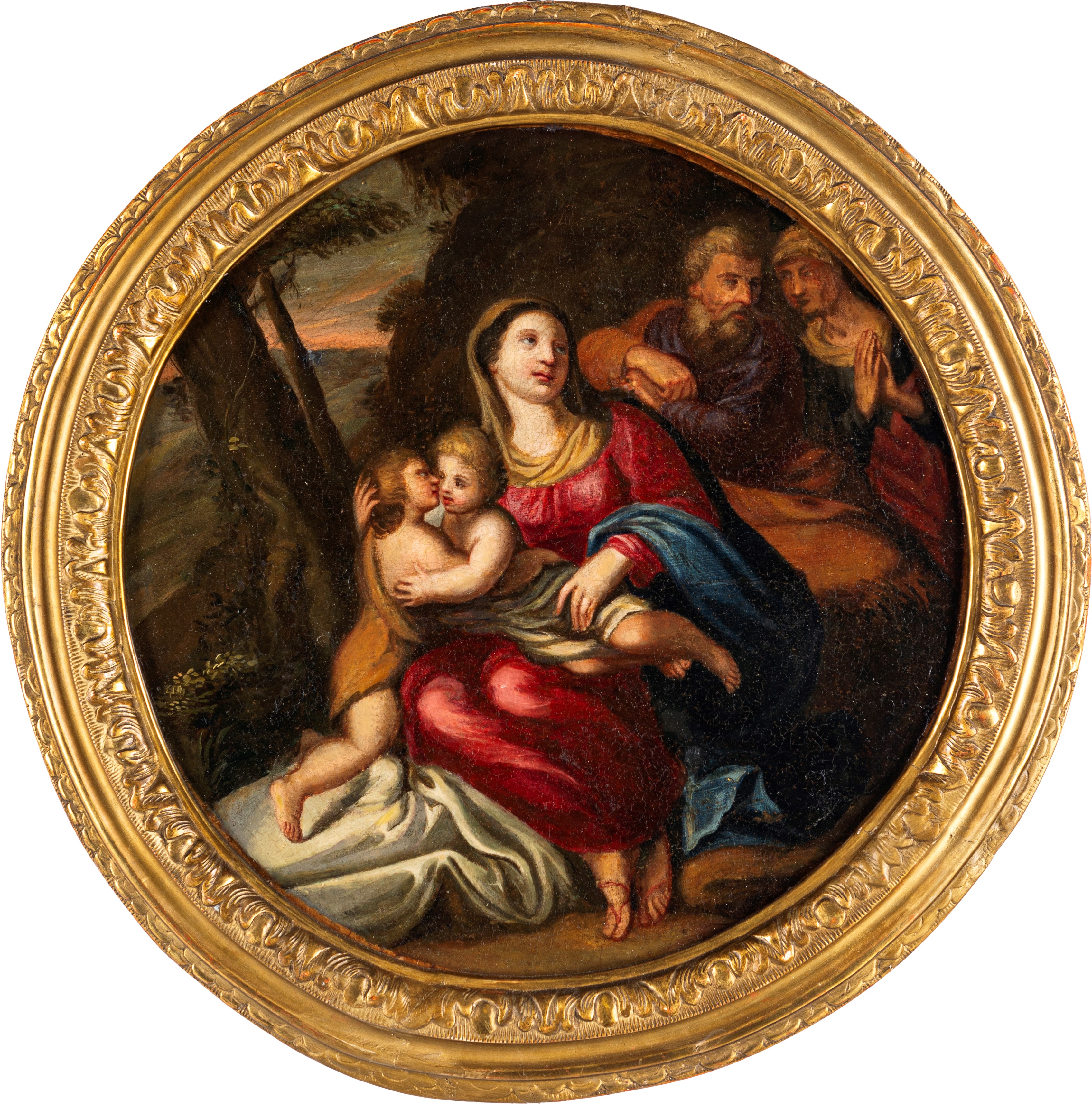 Scuola Italiana del XVII Secolo - Sacra Famiglia